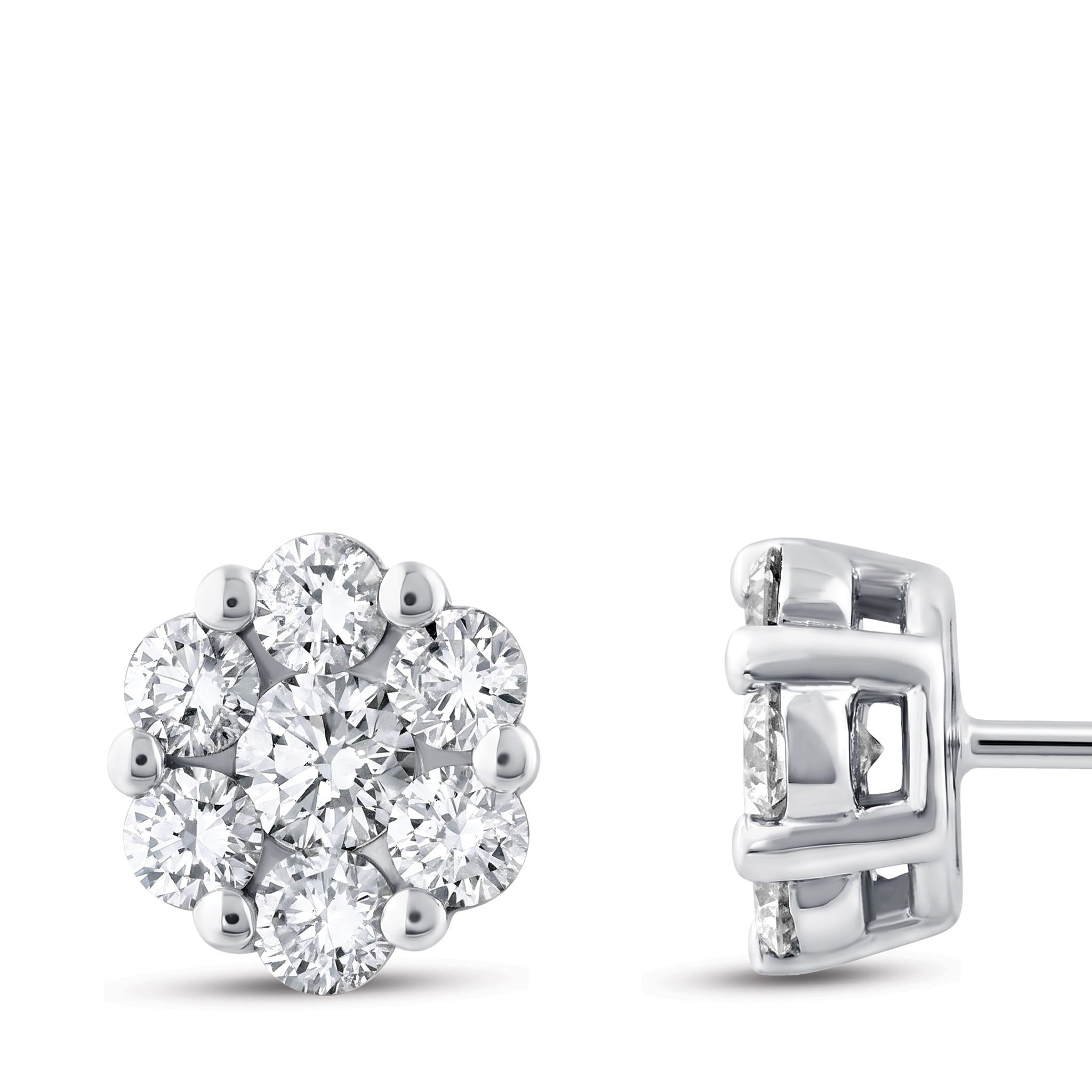 Diamond Design Earrings