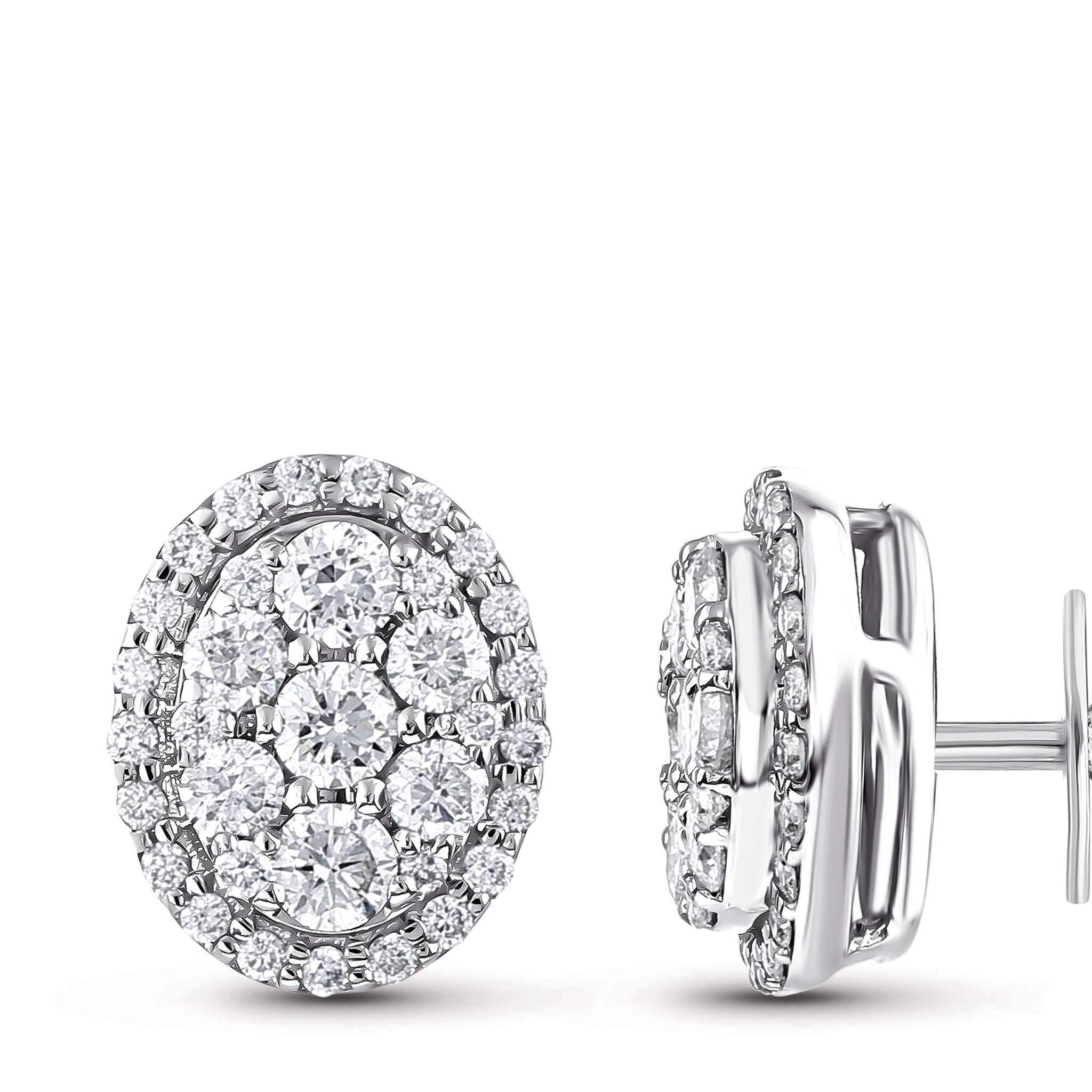 Diamond Design Earrings