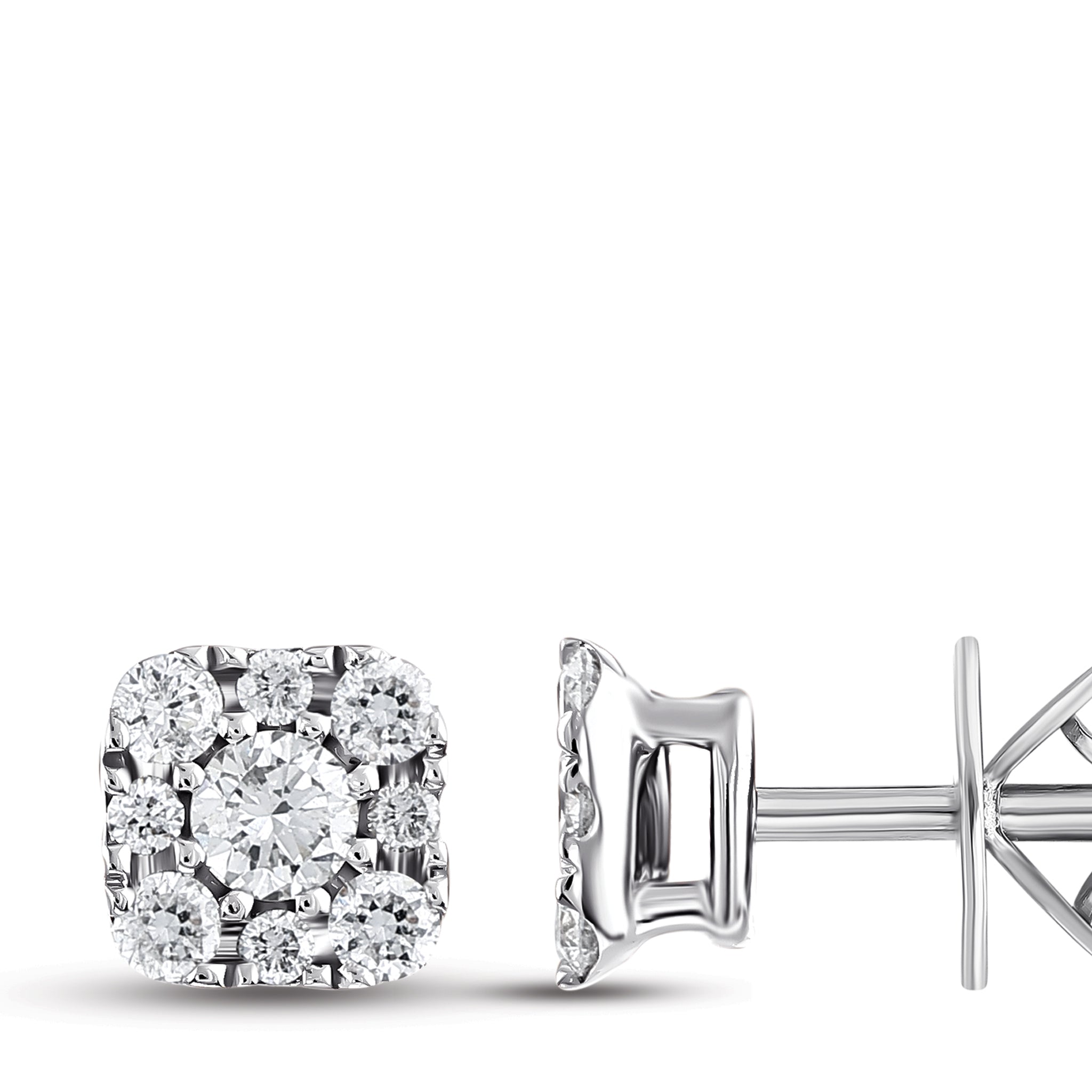 Diamond Design Earrings