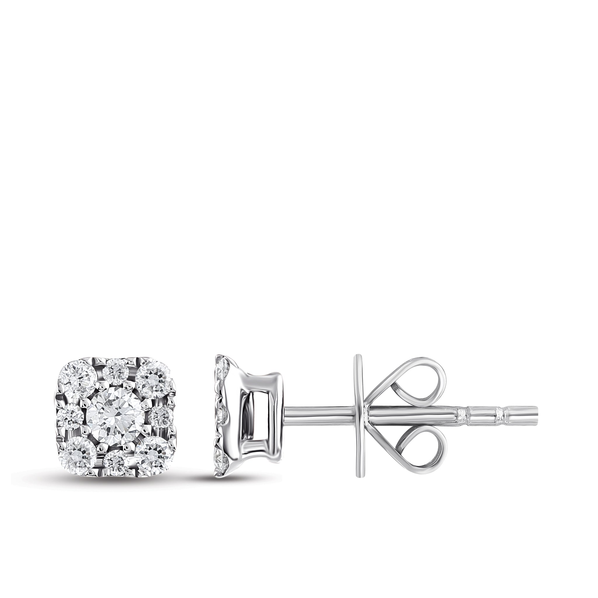 Diamond Design Earrings