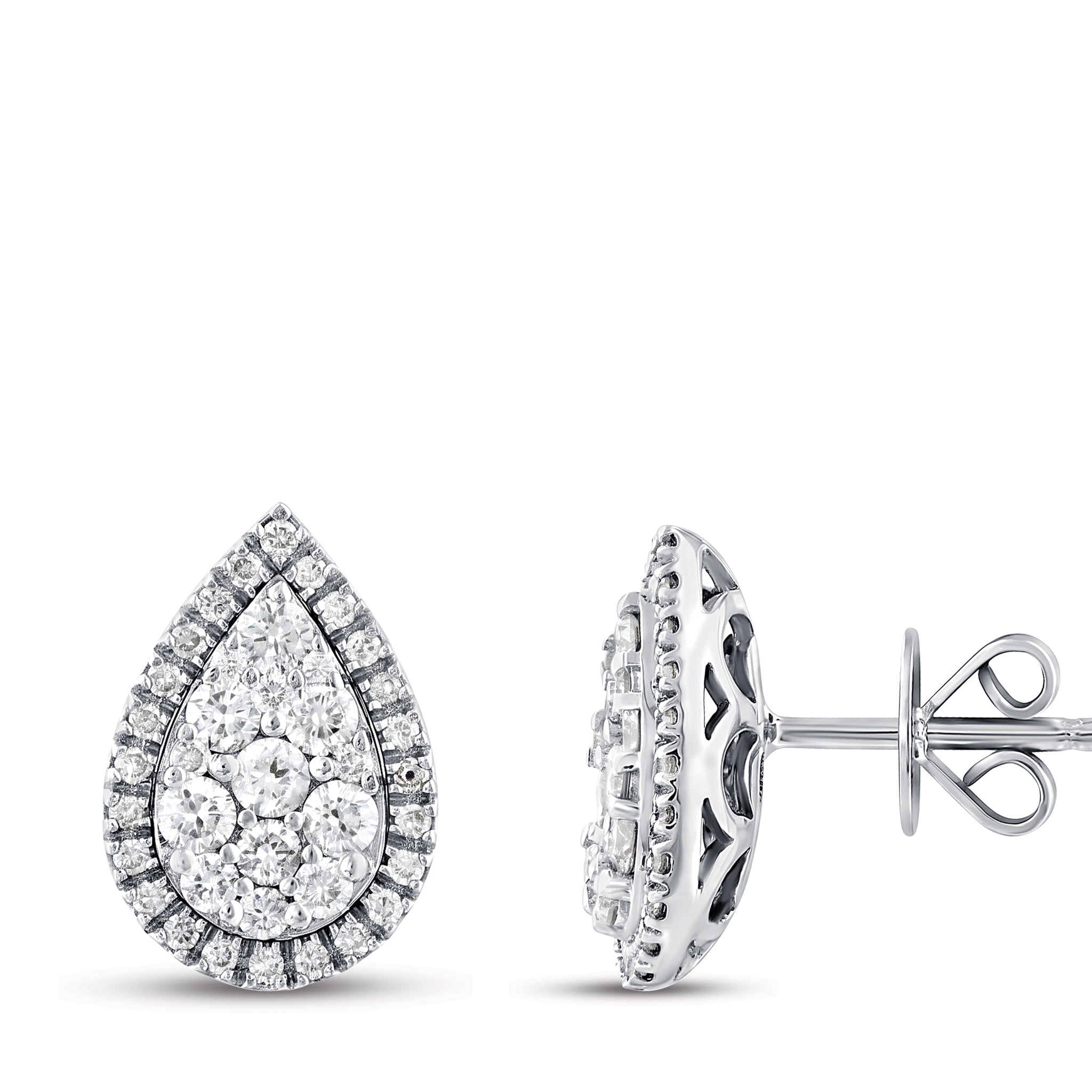 Diamond Design Earrings