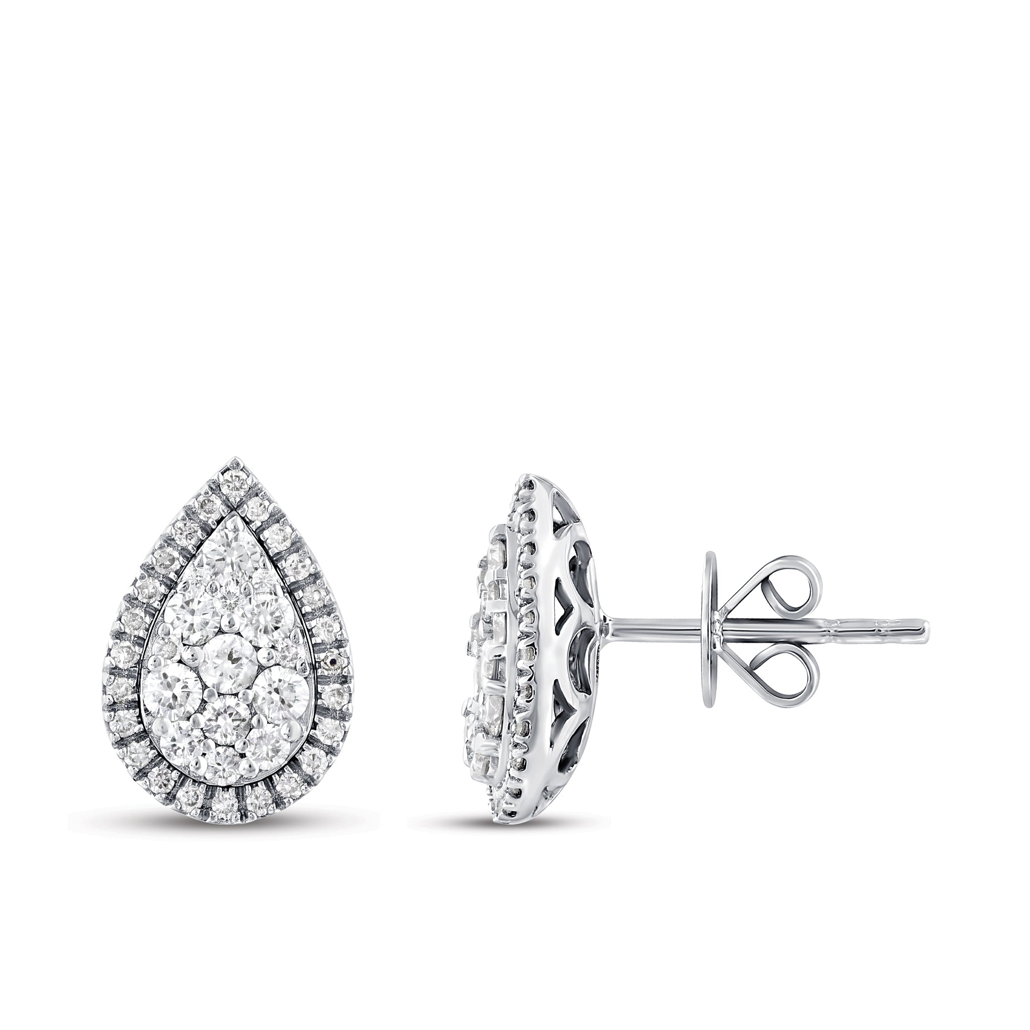 Diamond Design Earrings