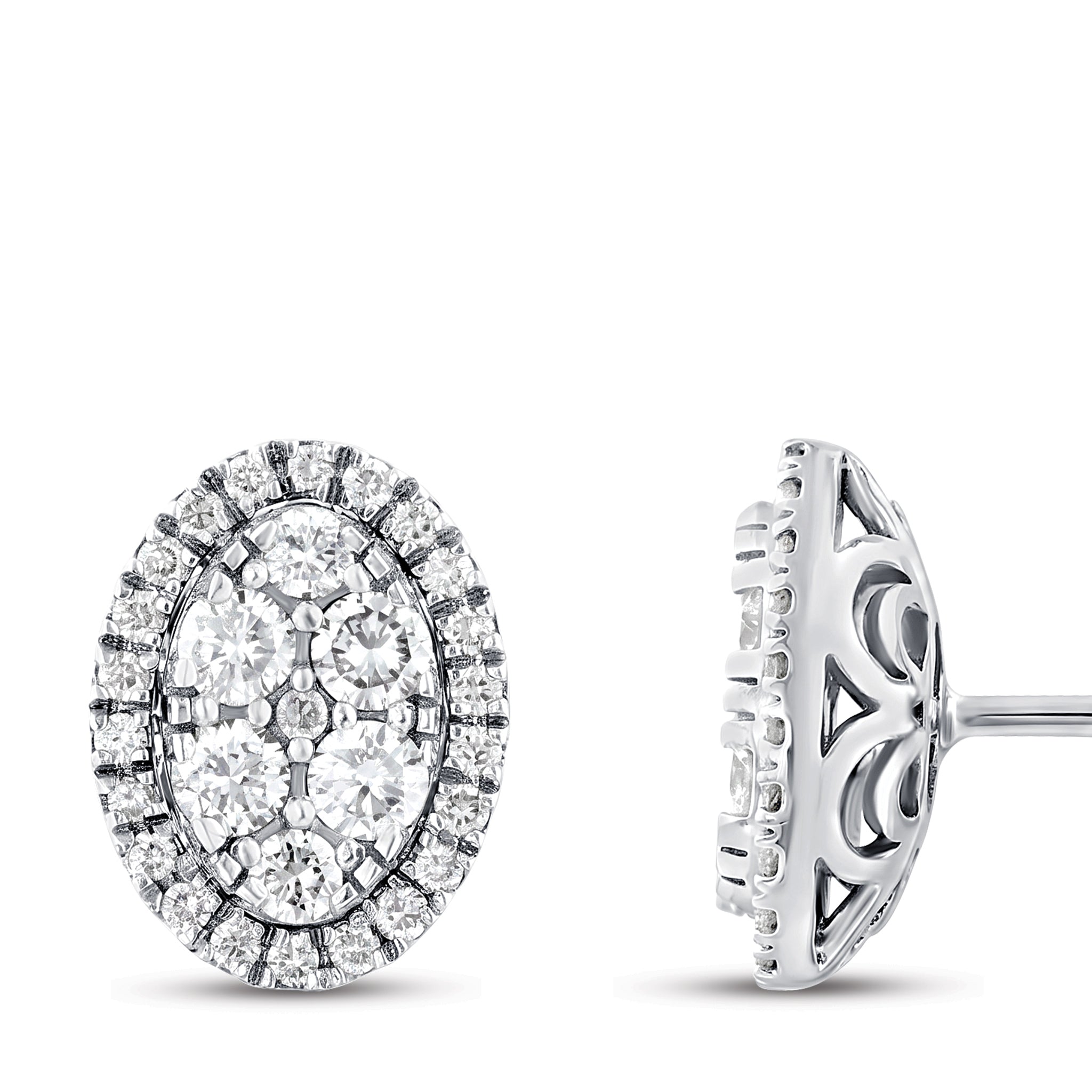 Diamond Design Earrings