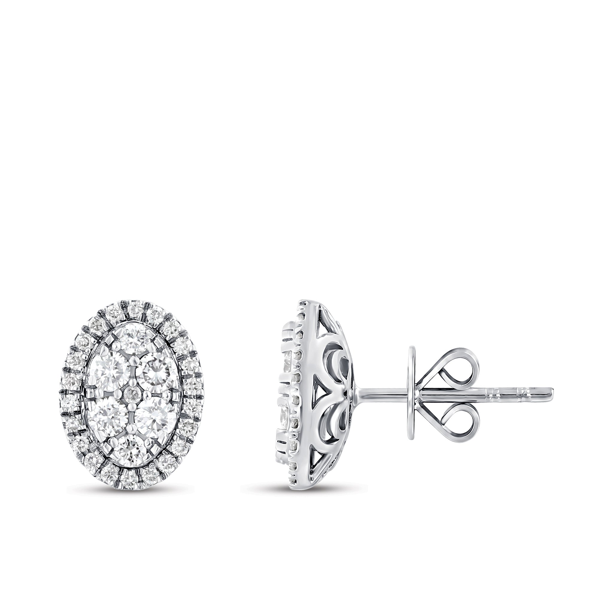Diamond Design Earrings