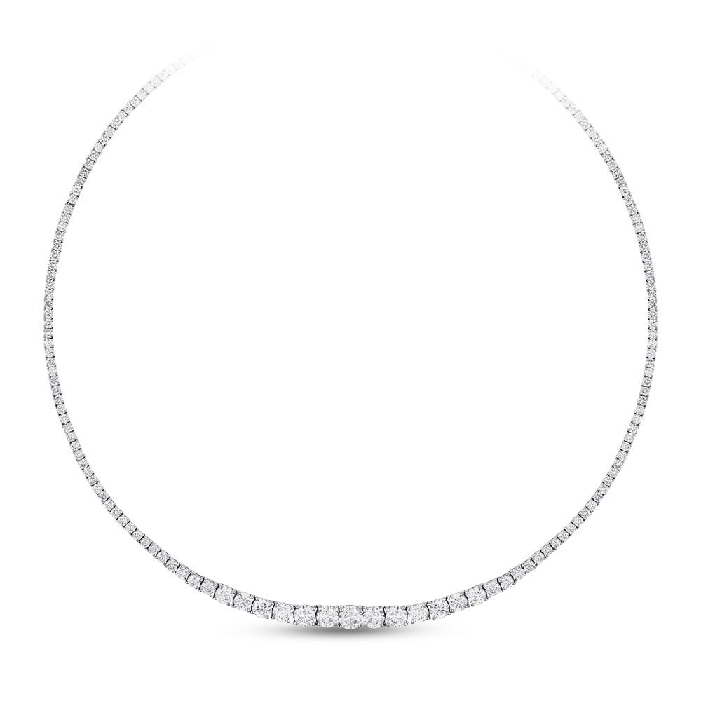 Tennis Diamond Necklace