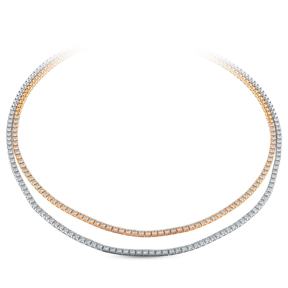 Tennis Diamond Necklace