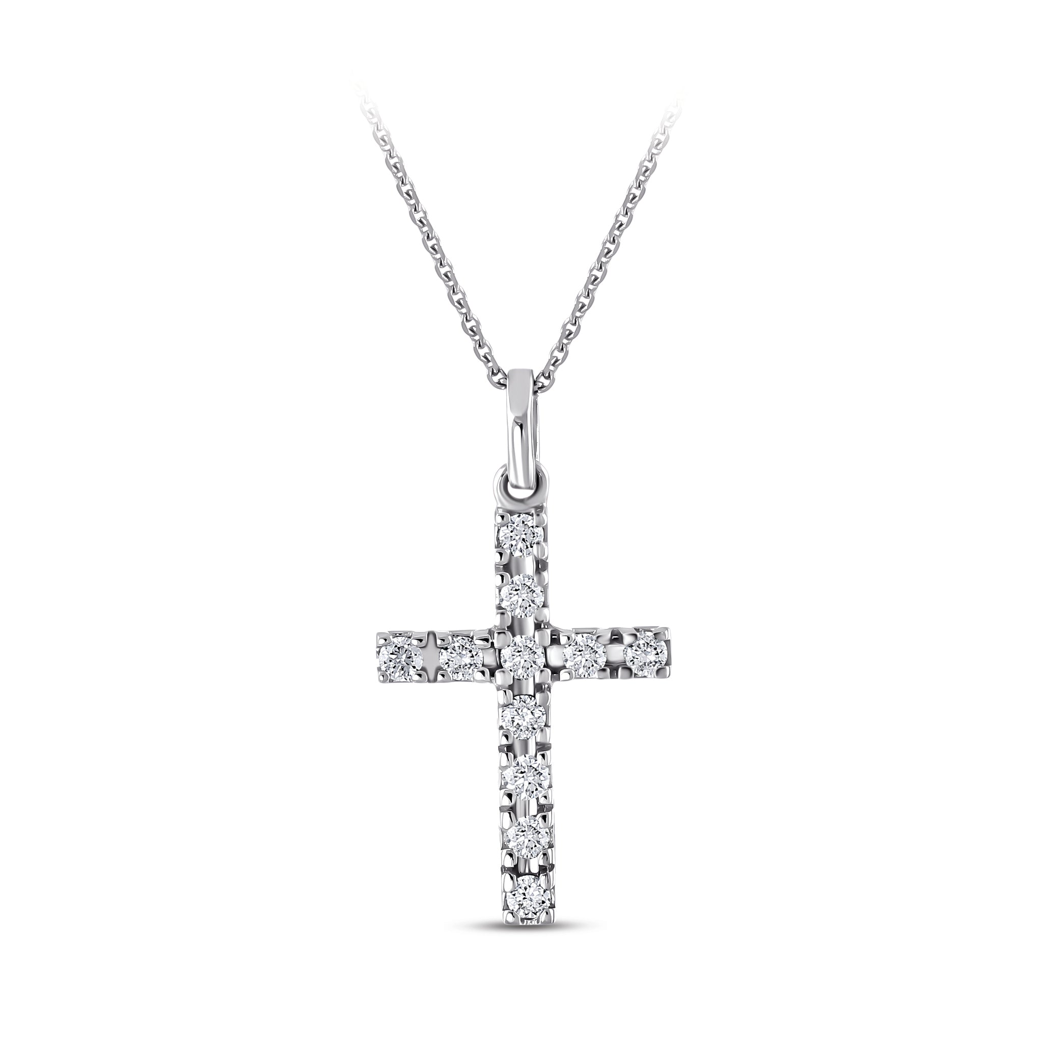 Cross Diamond Pendant