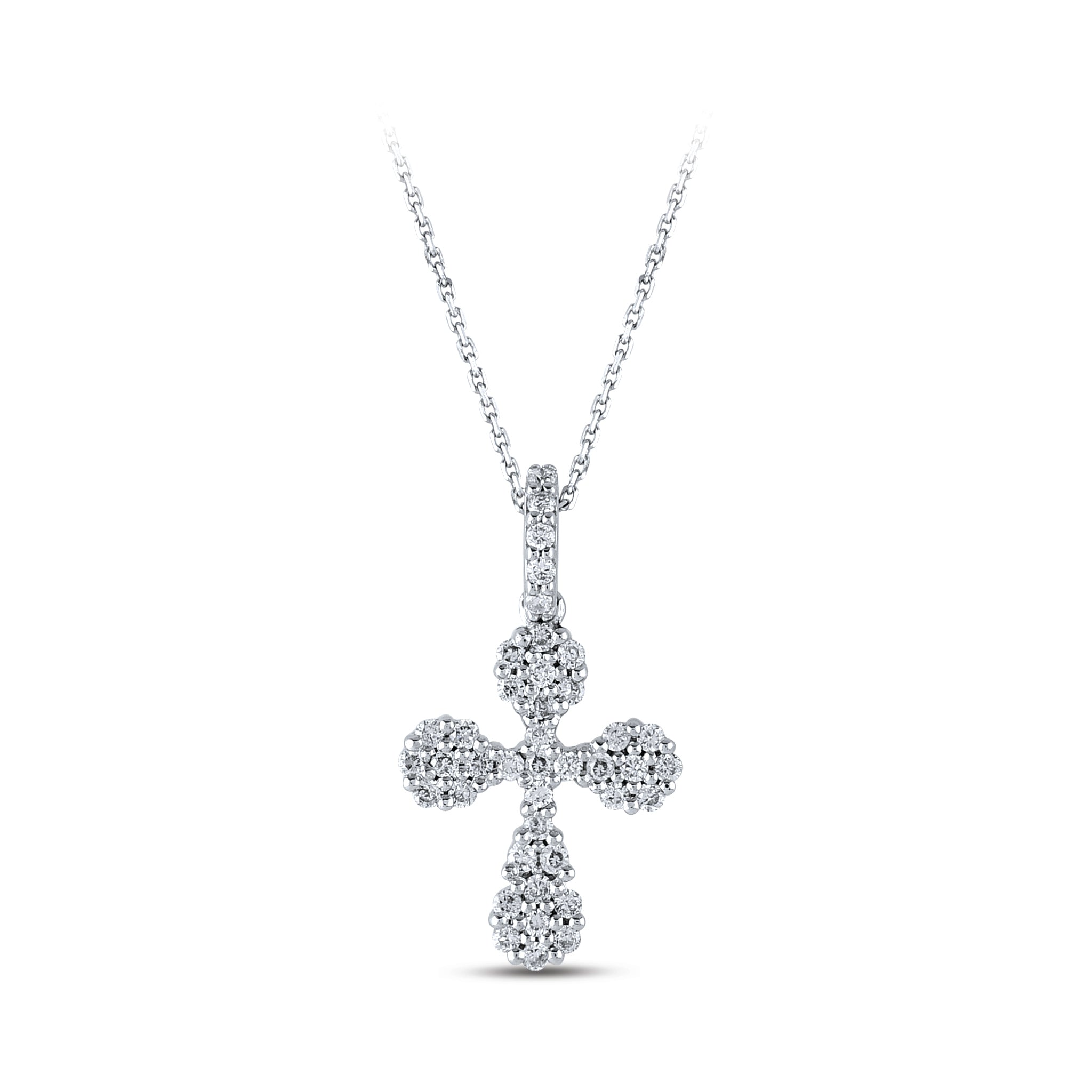 Cross Diamond Pendant