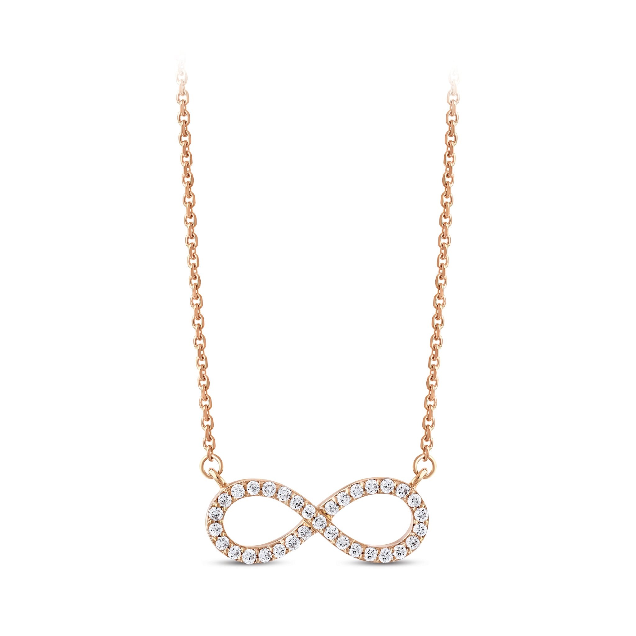 Infinity Diamond Necklace