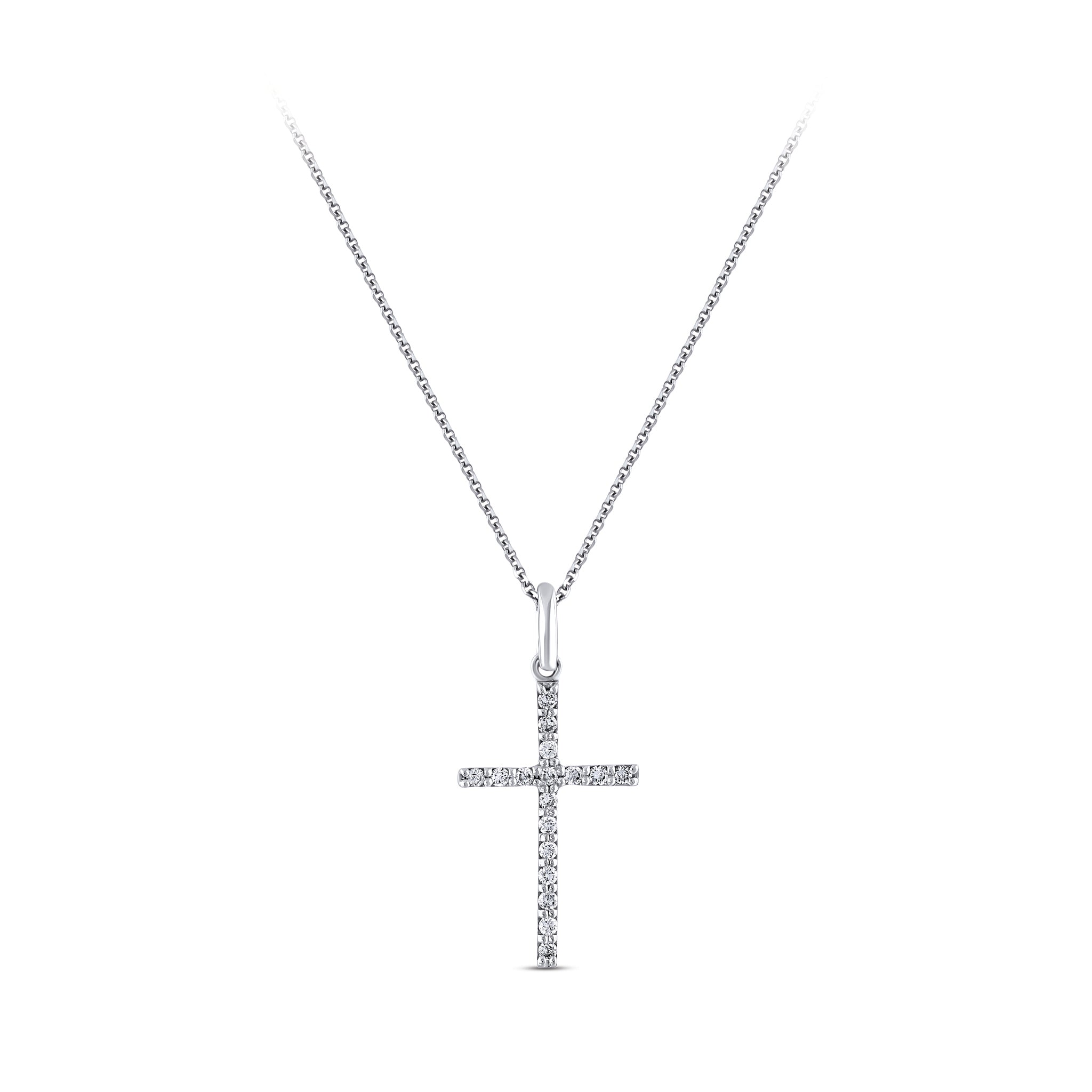 Cross Diamond Pendant