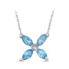 Blue Topaz Necklace