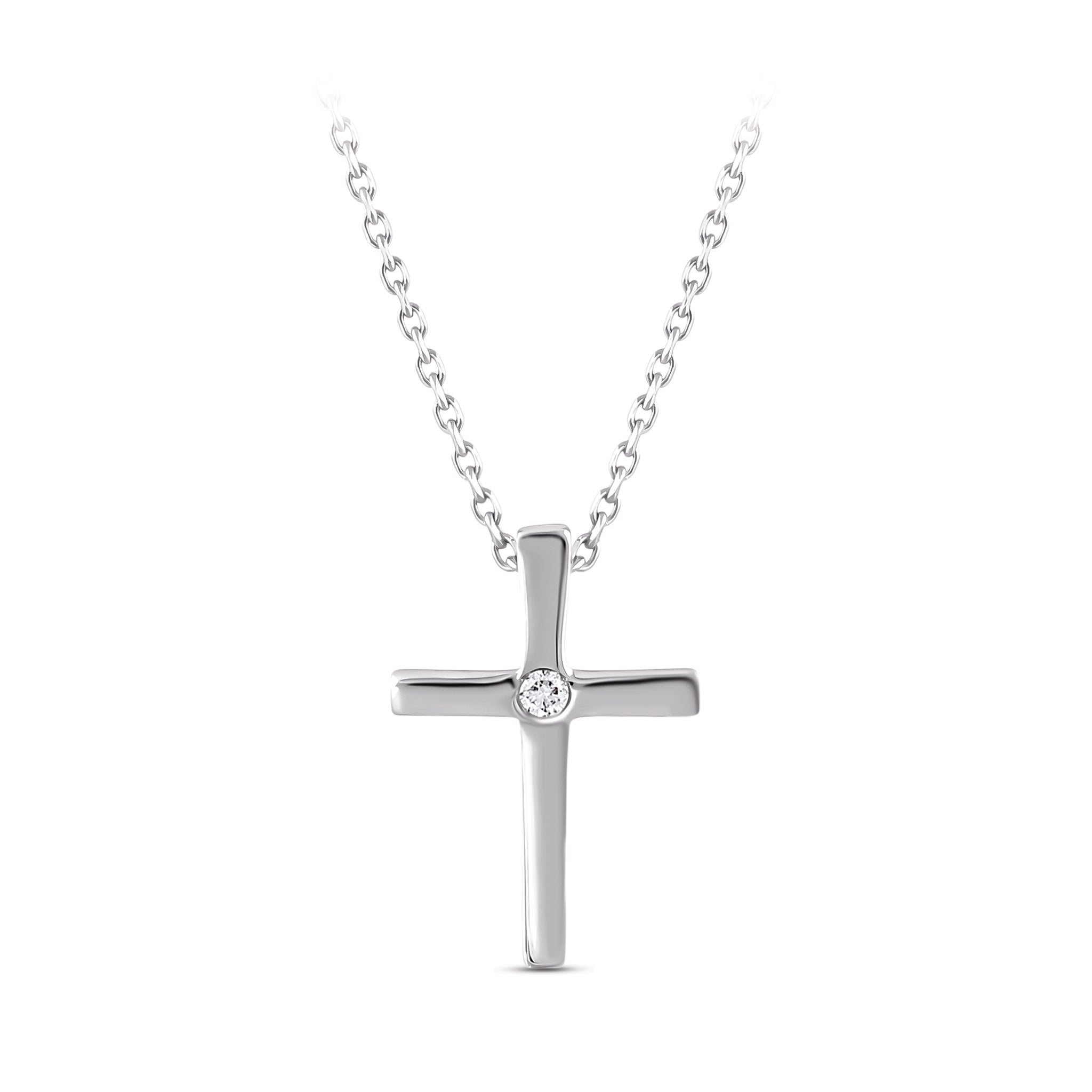 Cross Diamond Pendant