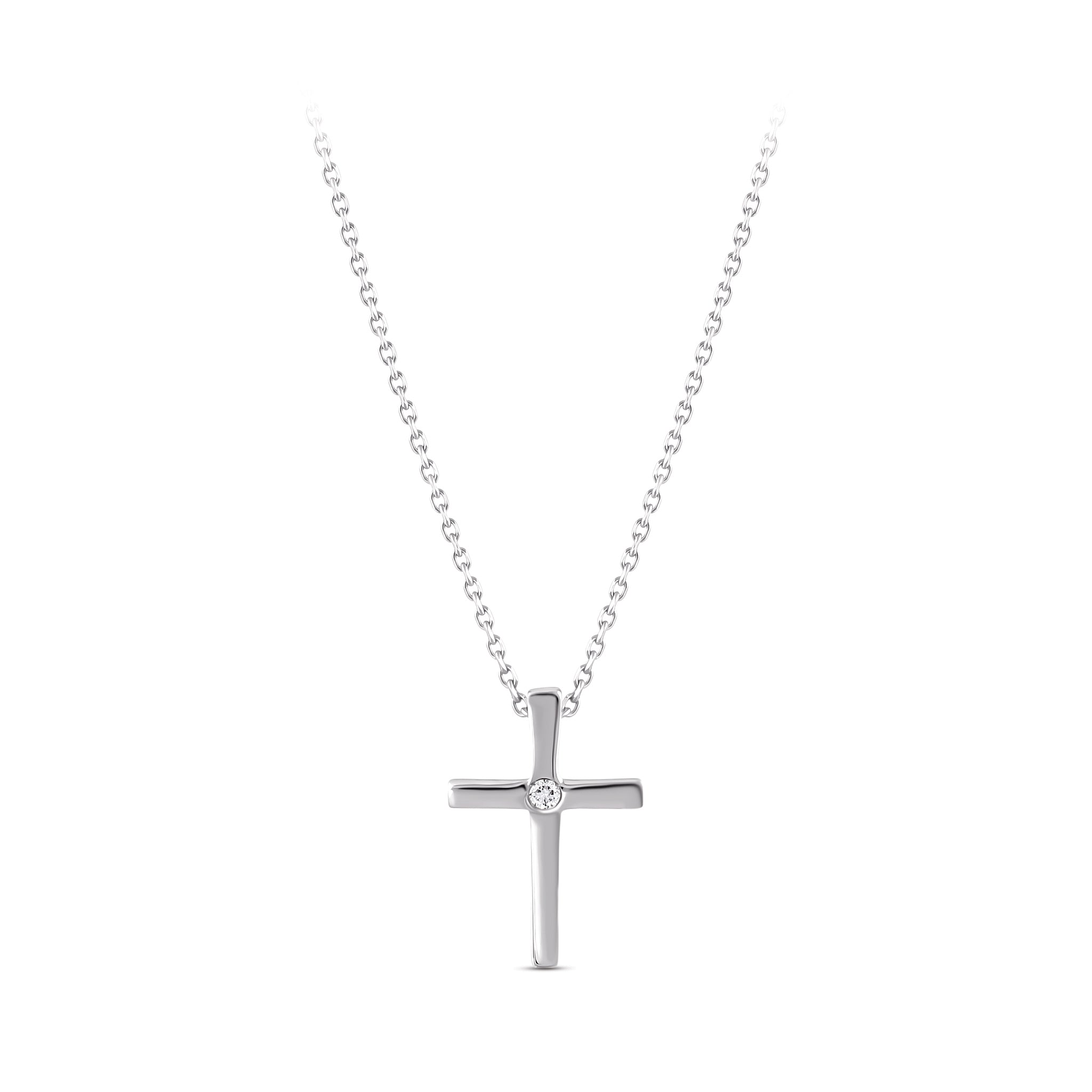 Cross Diamond Pendant