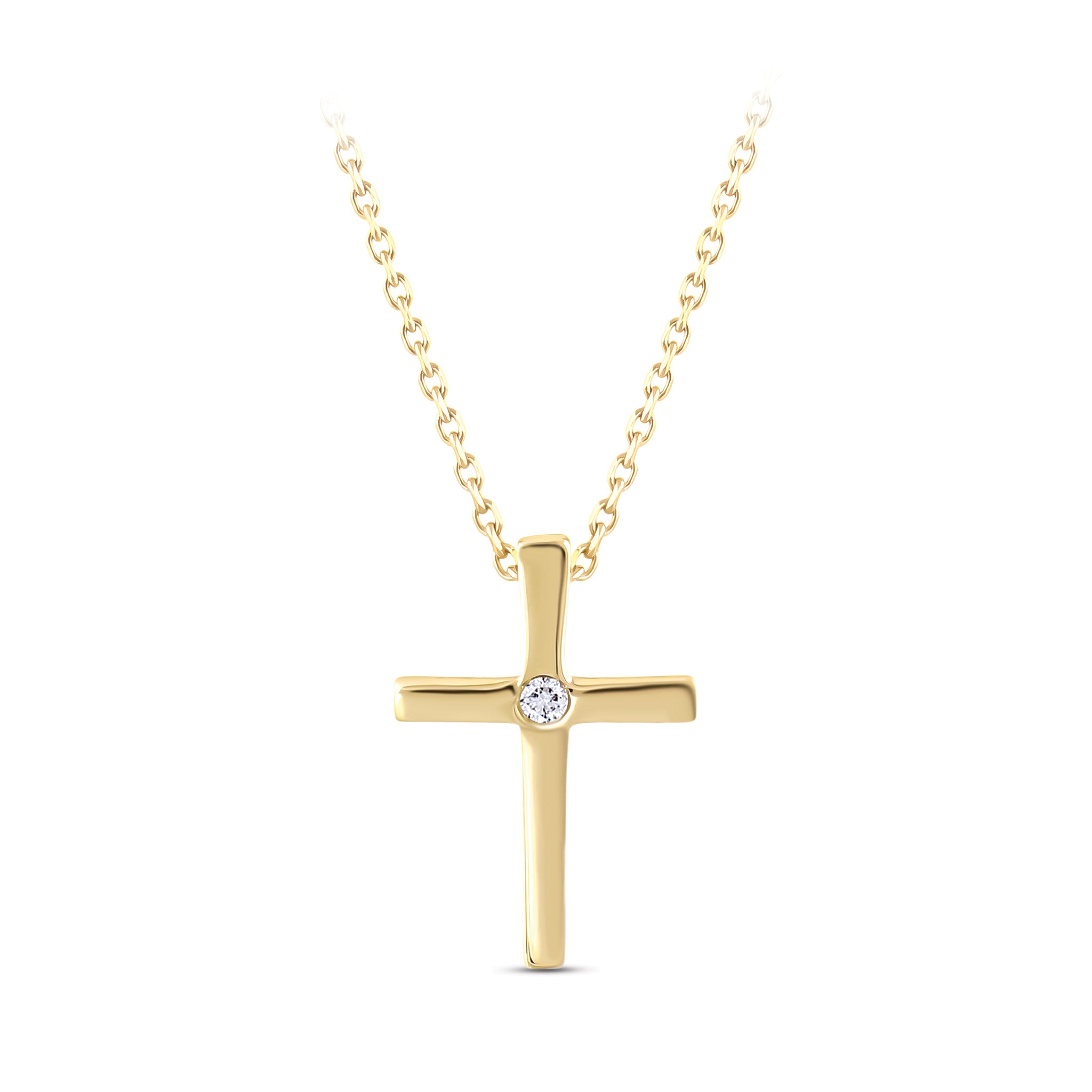 Cross Diamond Pendant