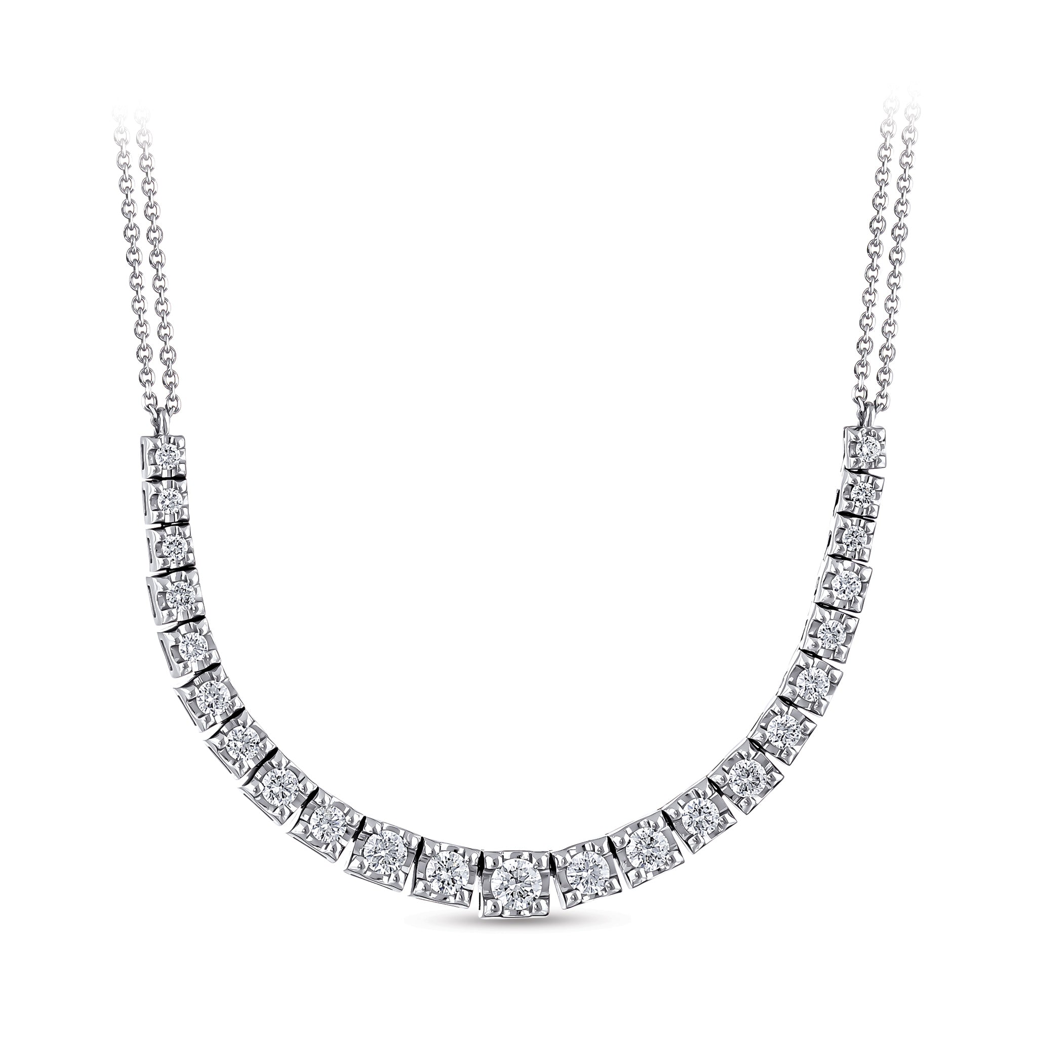 Tennis Diamond Necklace