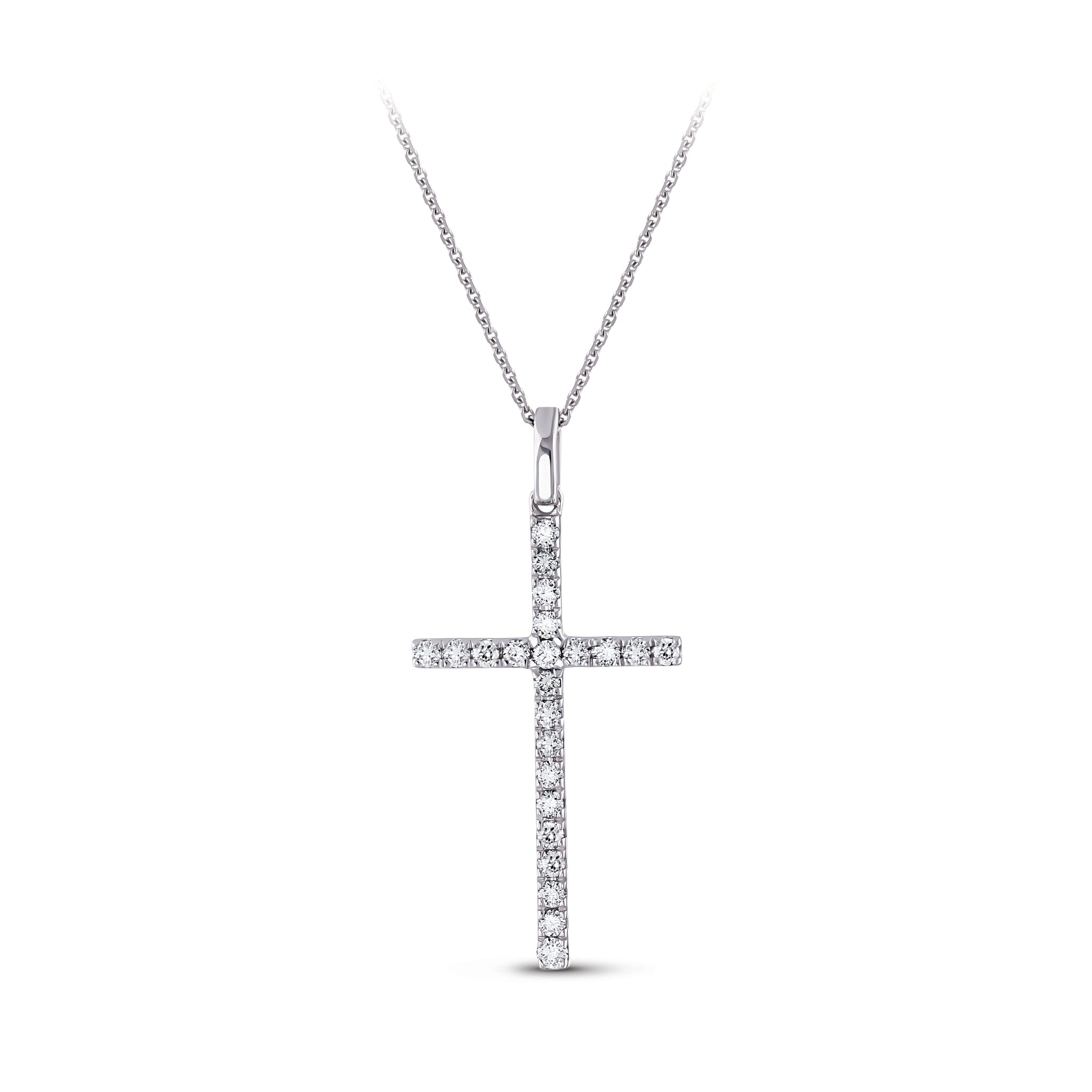 Cross Diamond Pendant