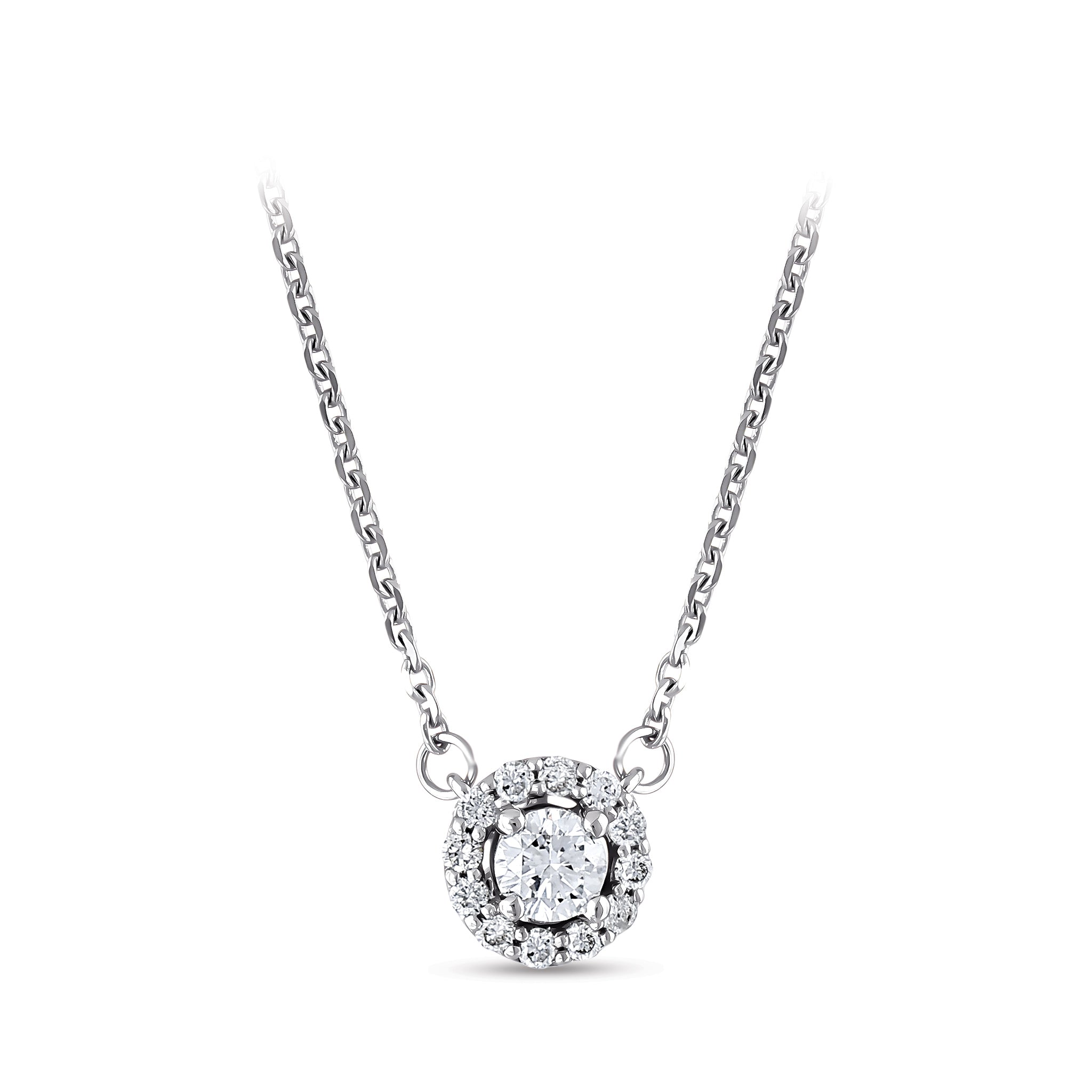 Solitaire Diamond Necklace