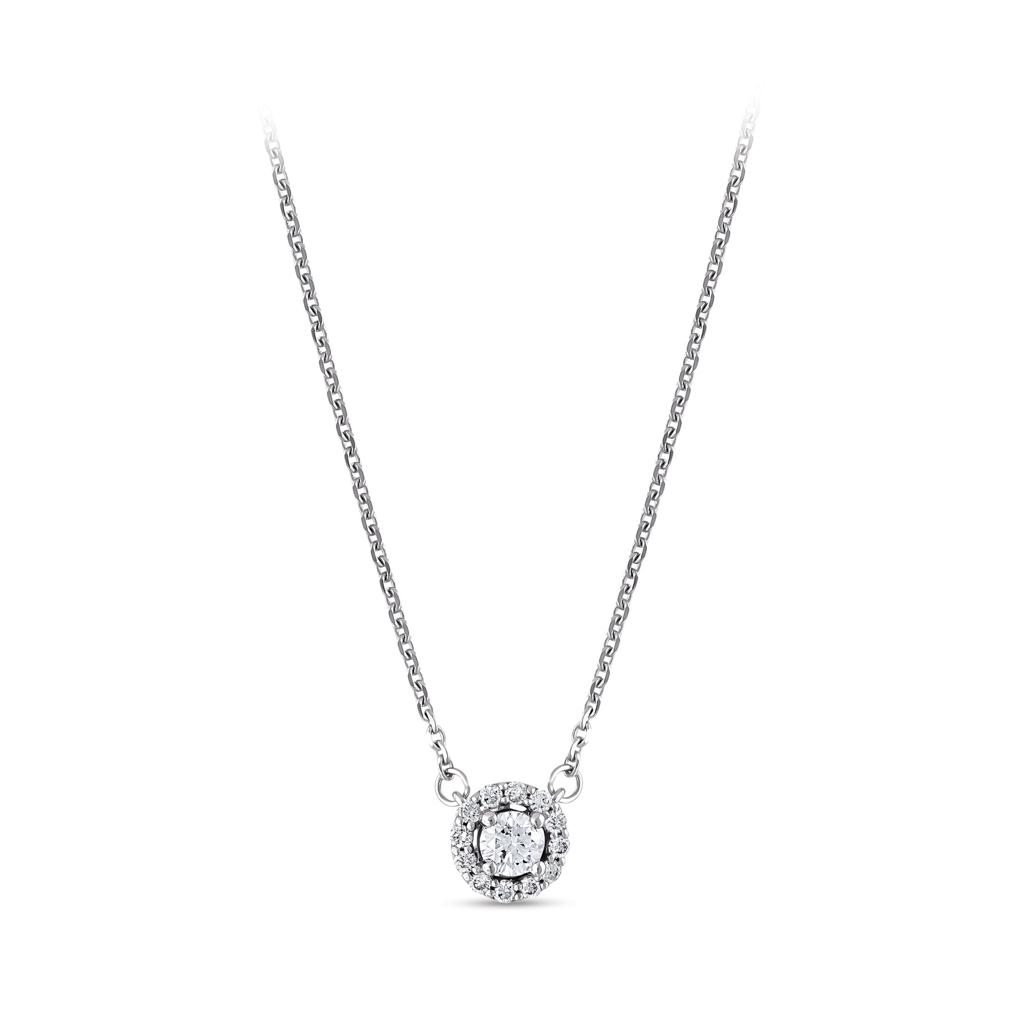 Solitaire Diamond Necklace