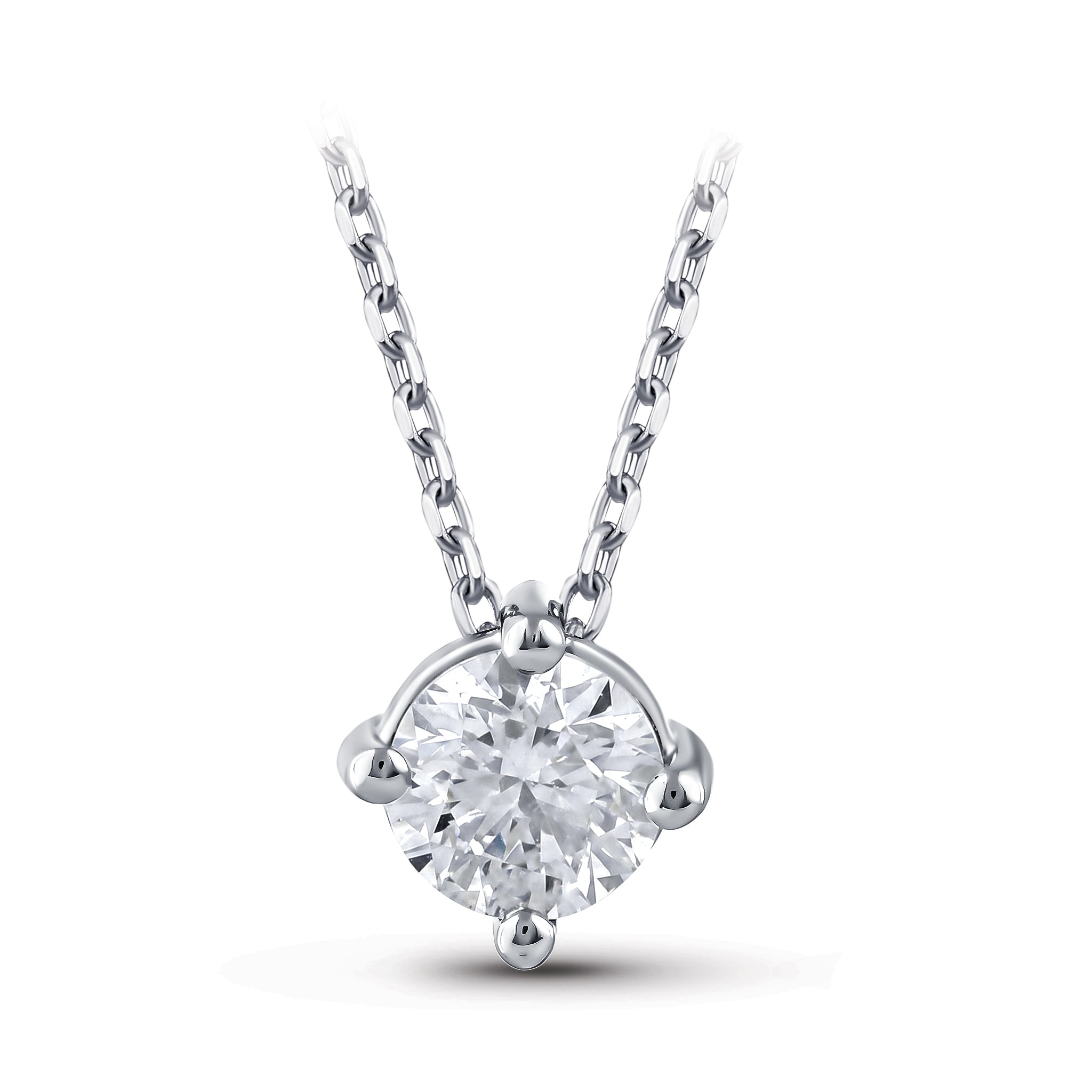 Diamond Solitaire Necklace
