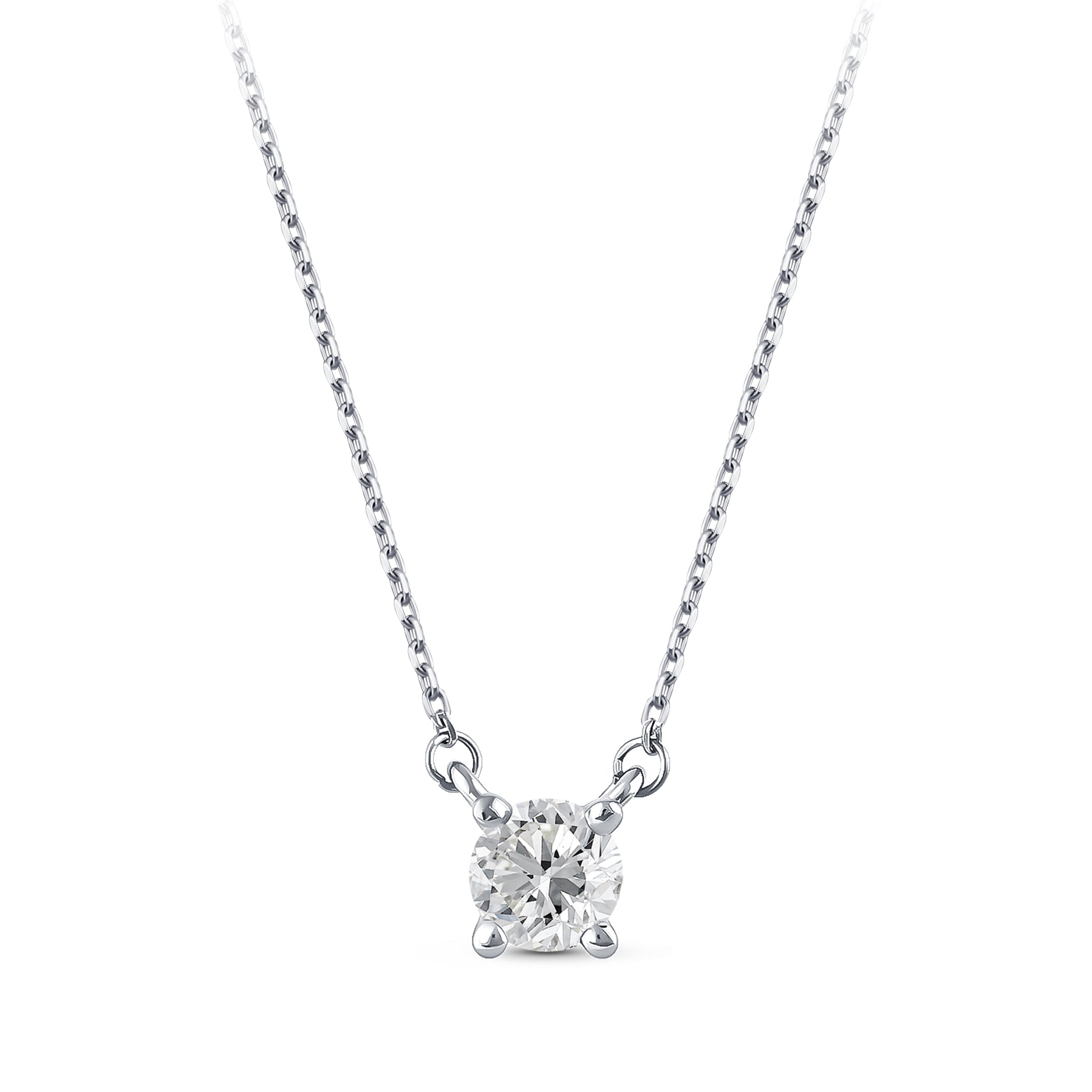 Solitaire Diamond Necklace