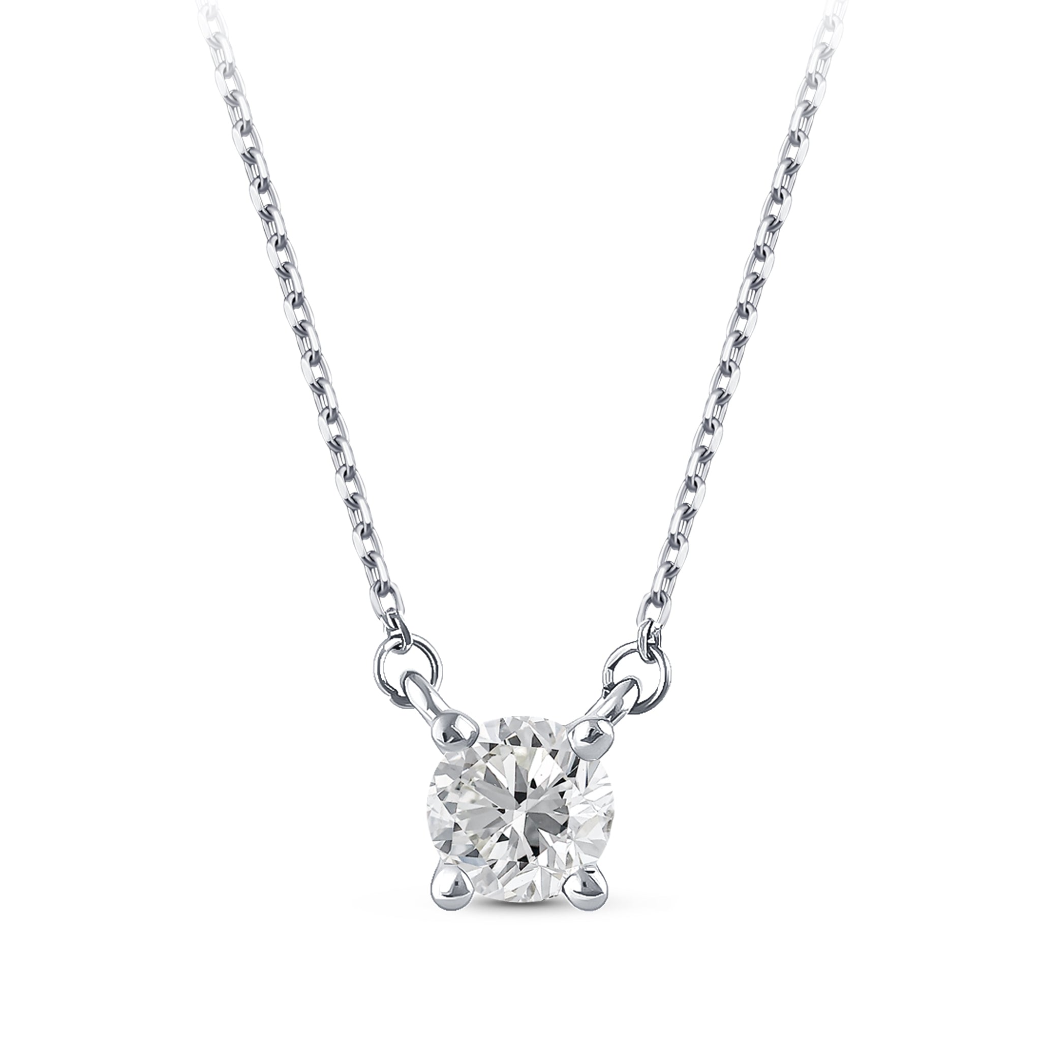 Solitaire Diamond Necklace