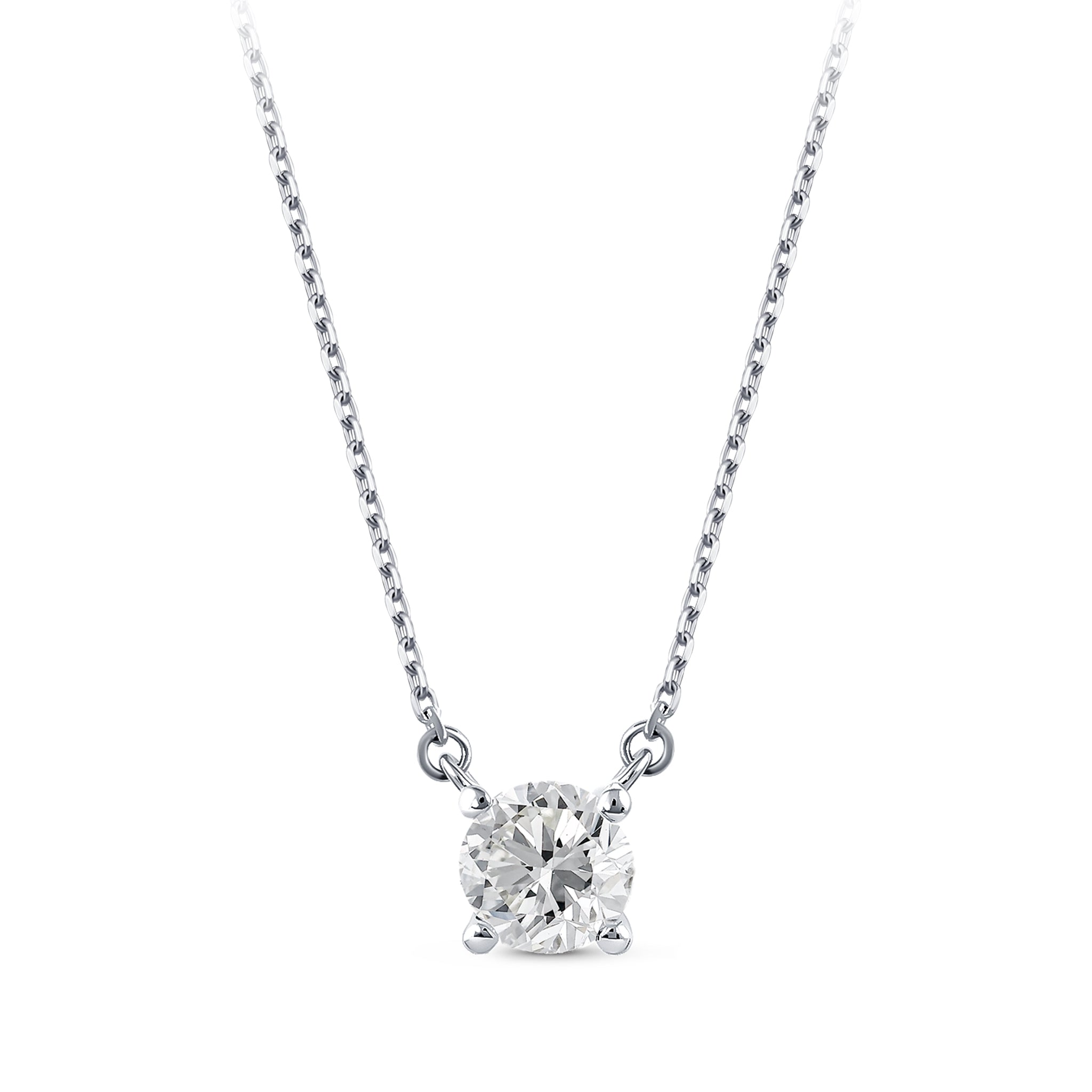 Solitaire Diamond Necklace