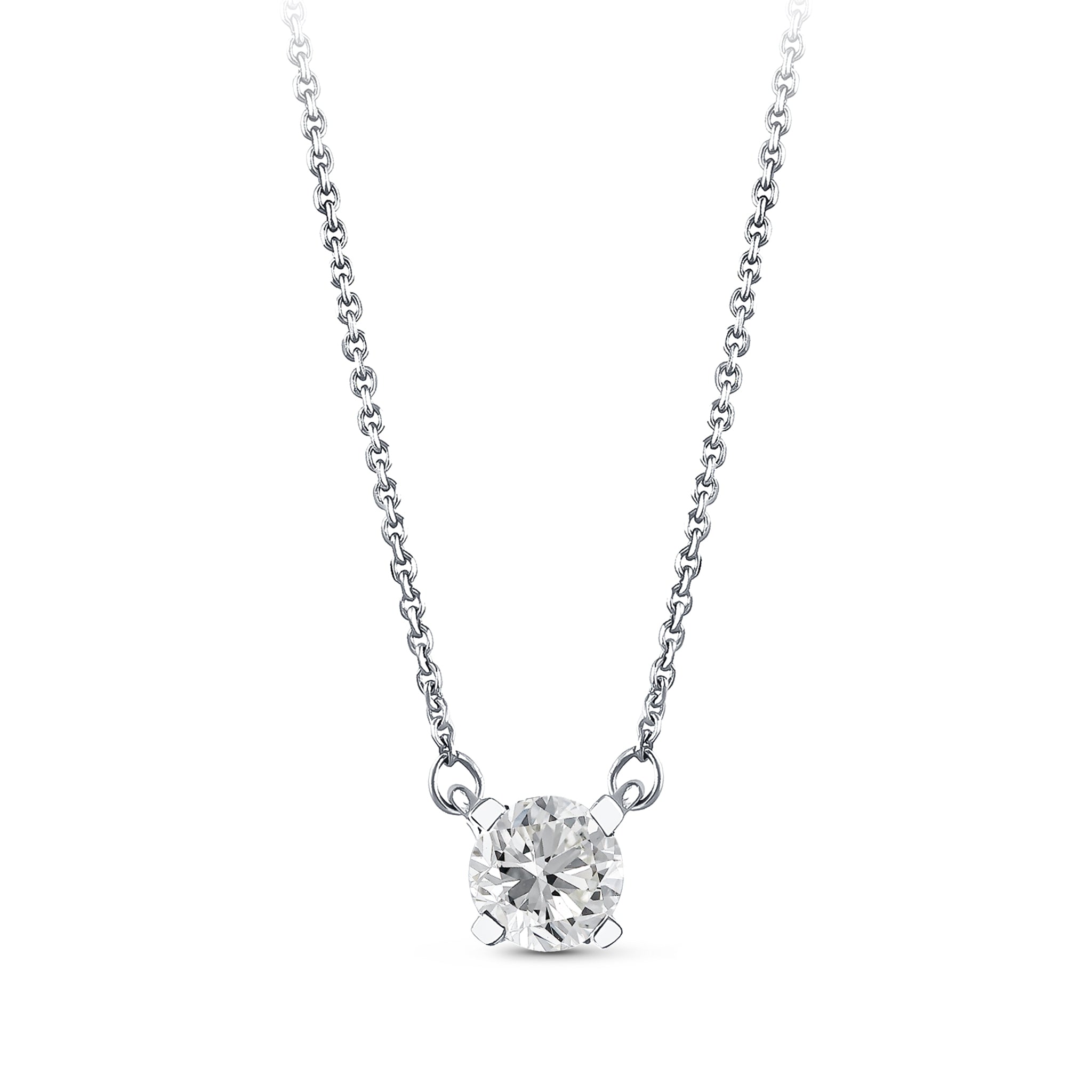 Solitaire Diamond Necklace