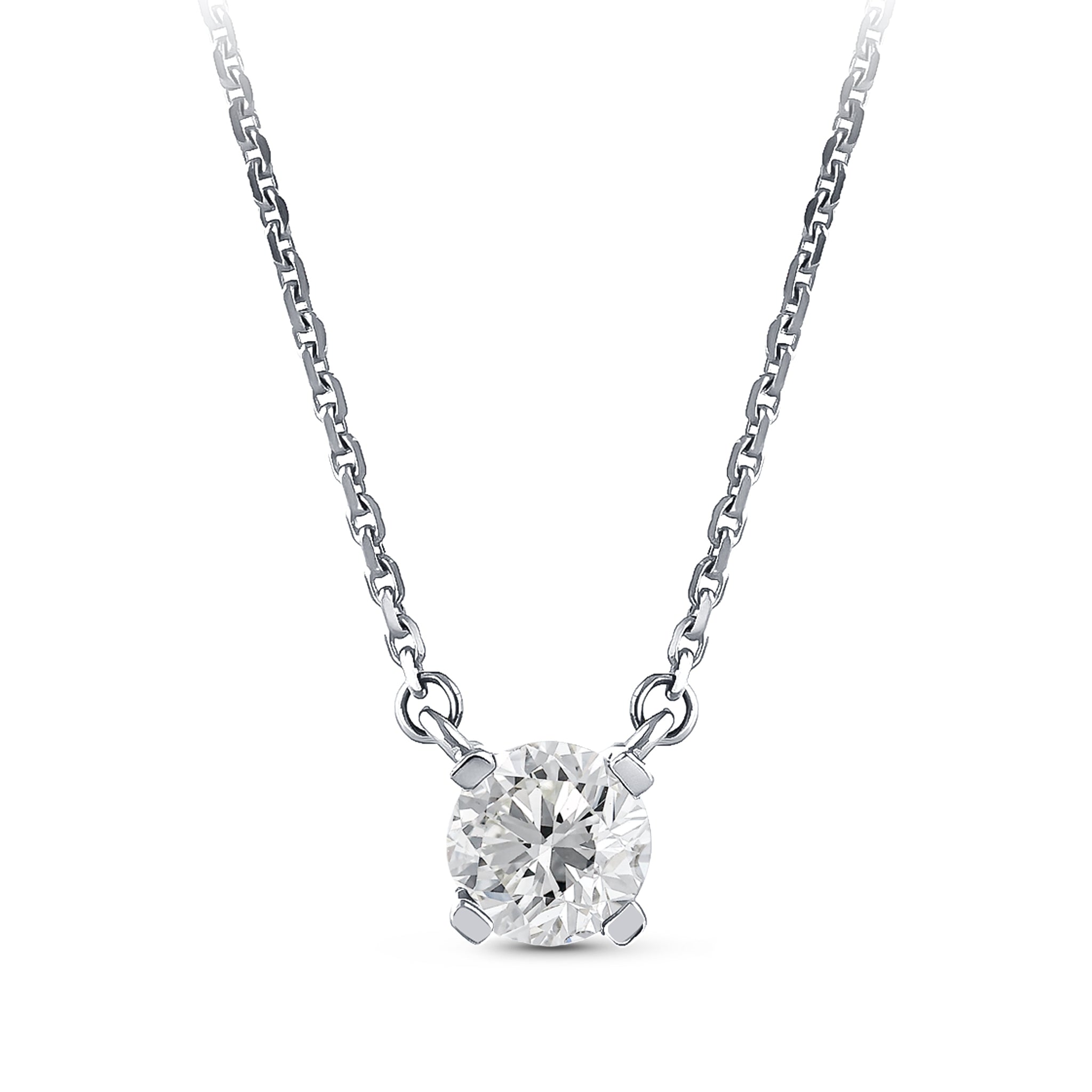 Solitaire Diamond Necklace
