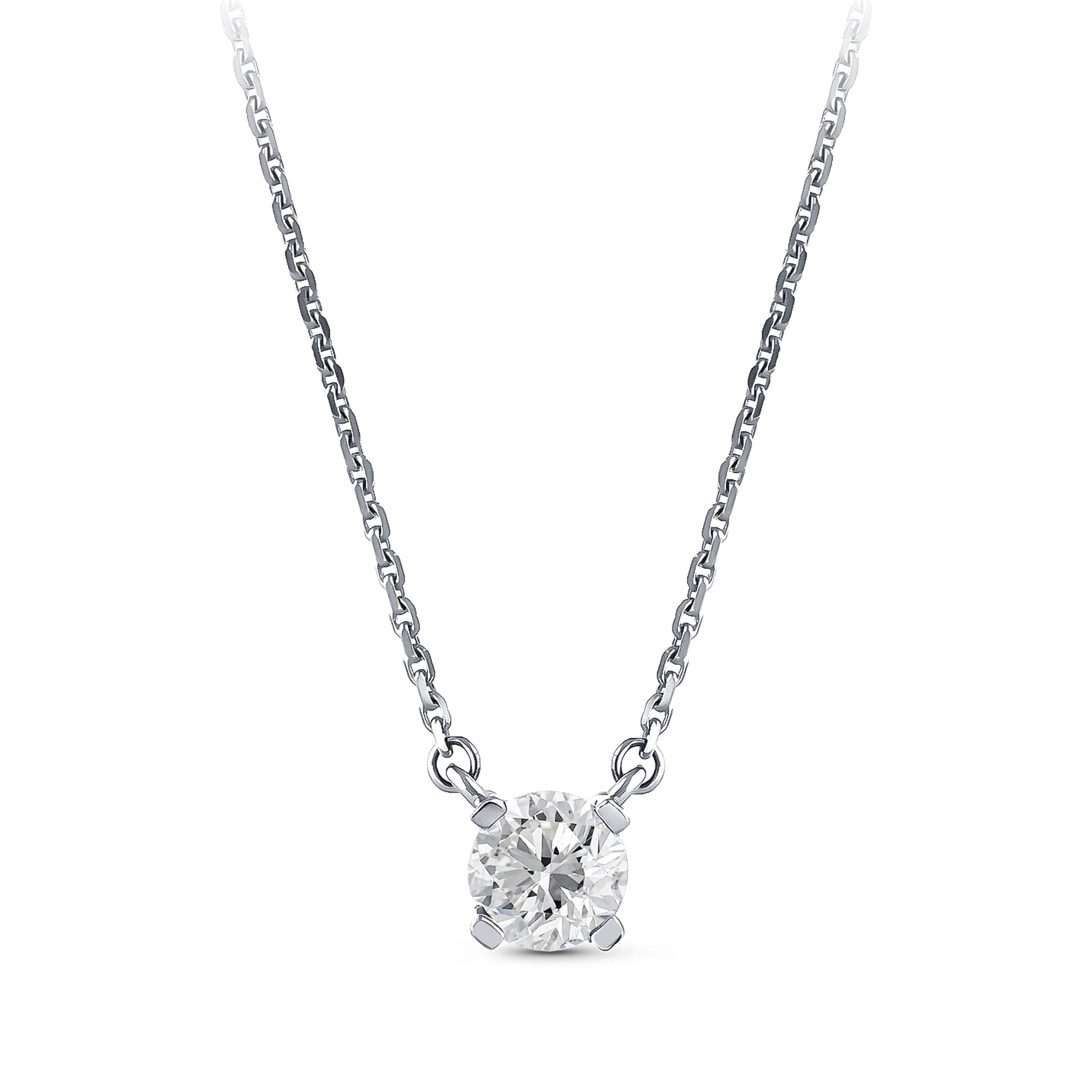 Solitaire Diamond Necklace