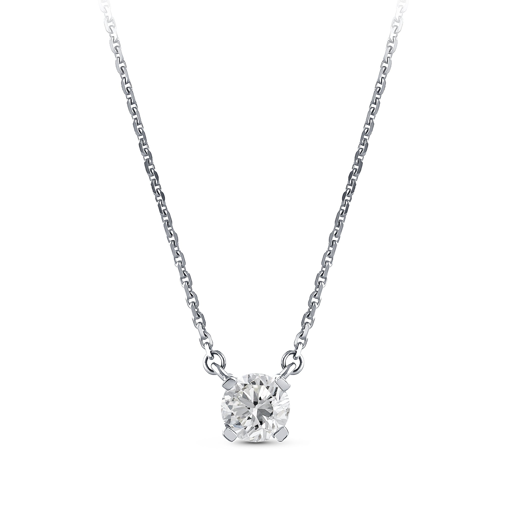 Solitaire Diamond Necklace