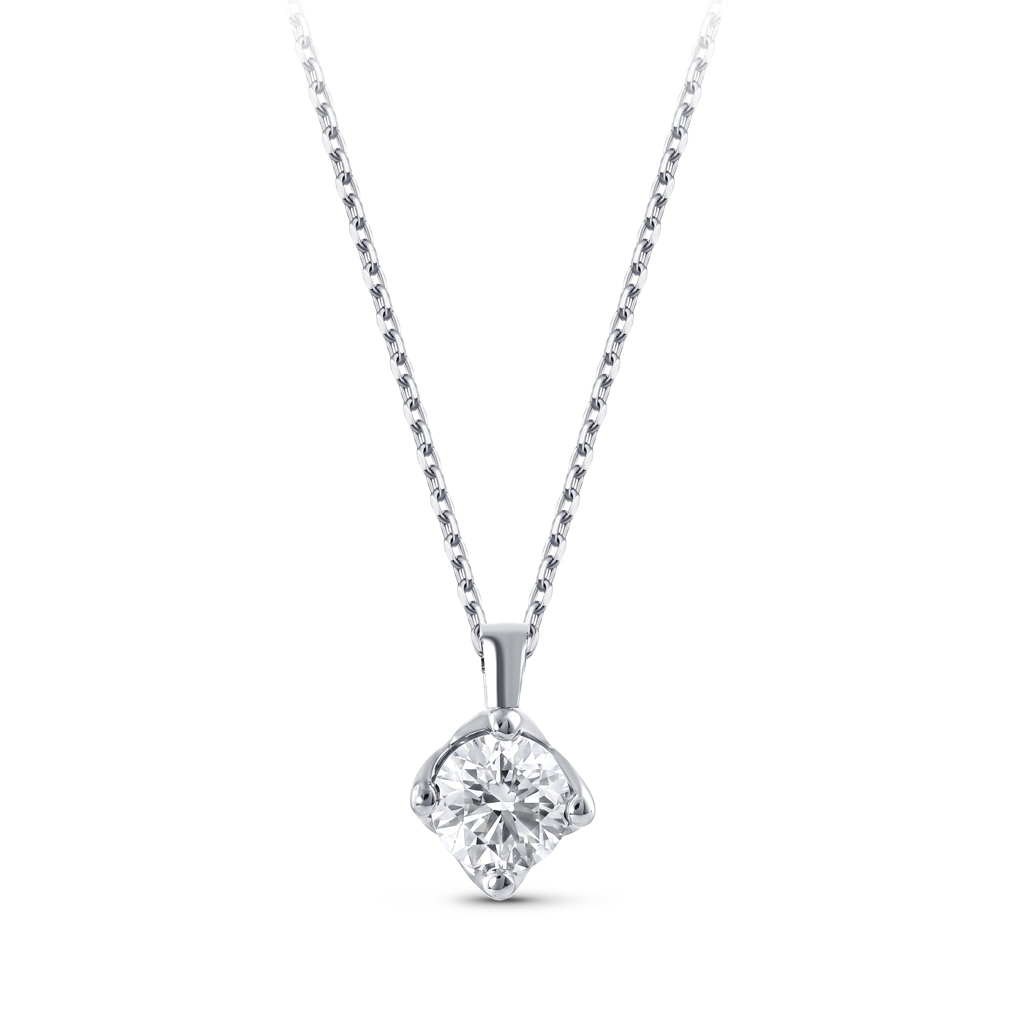 Solitaire Diamond Necklace