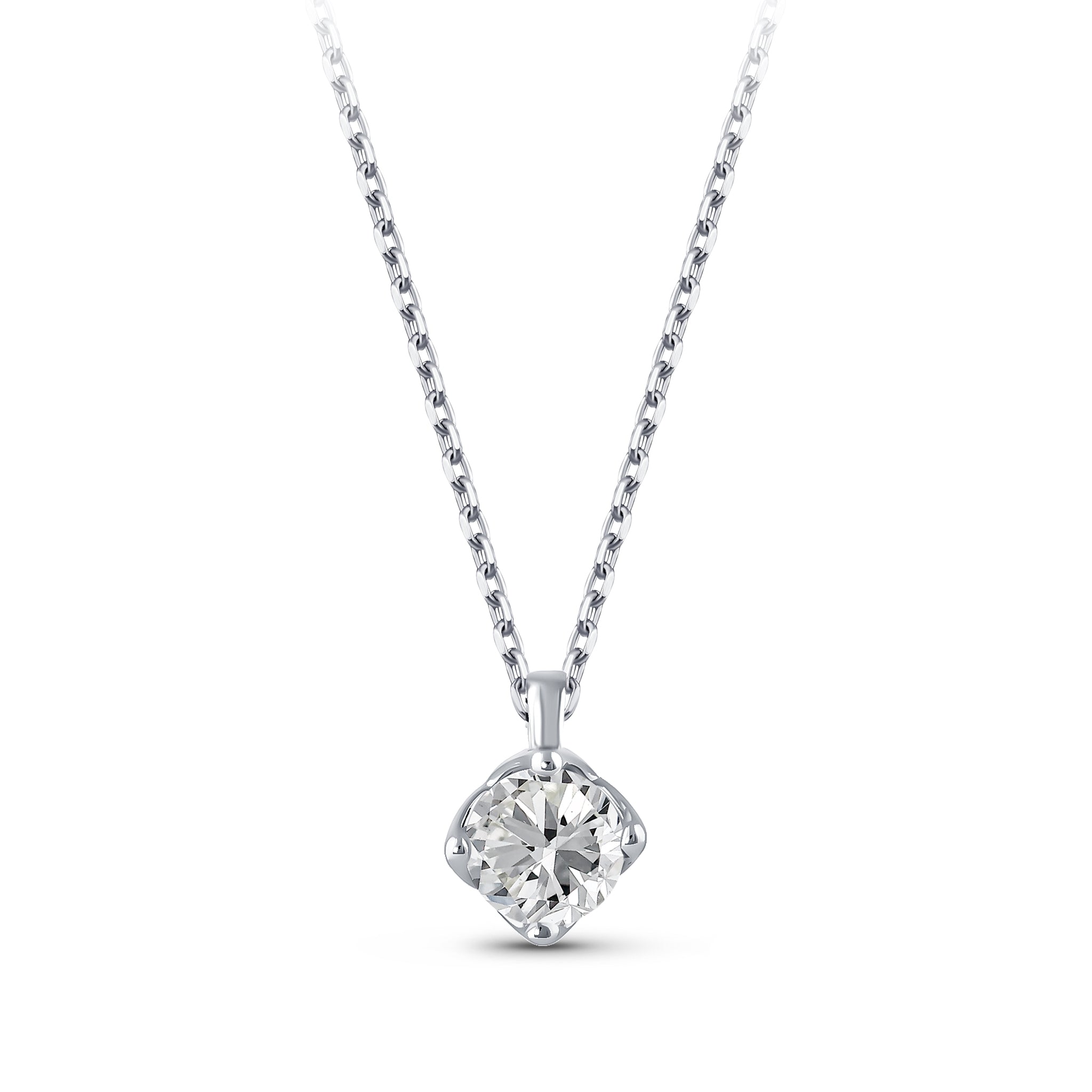 Solitaire Diamond Necklace