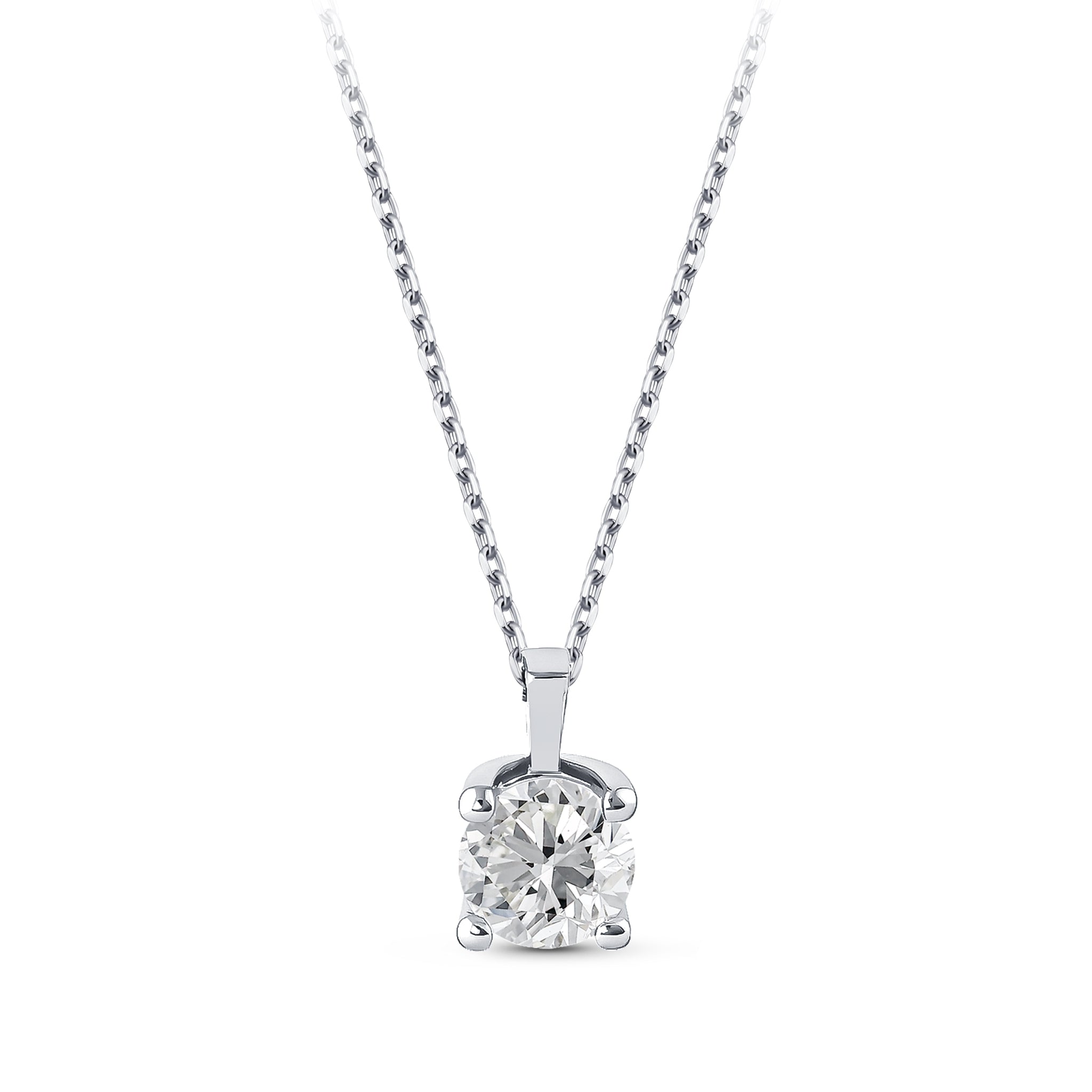 Solitaire Diamond Necklace