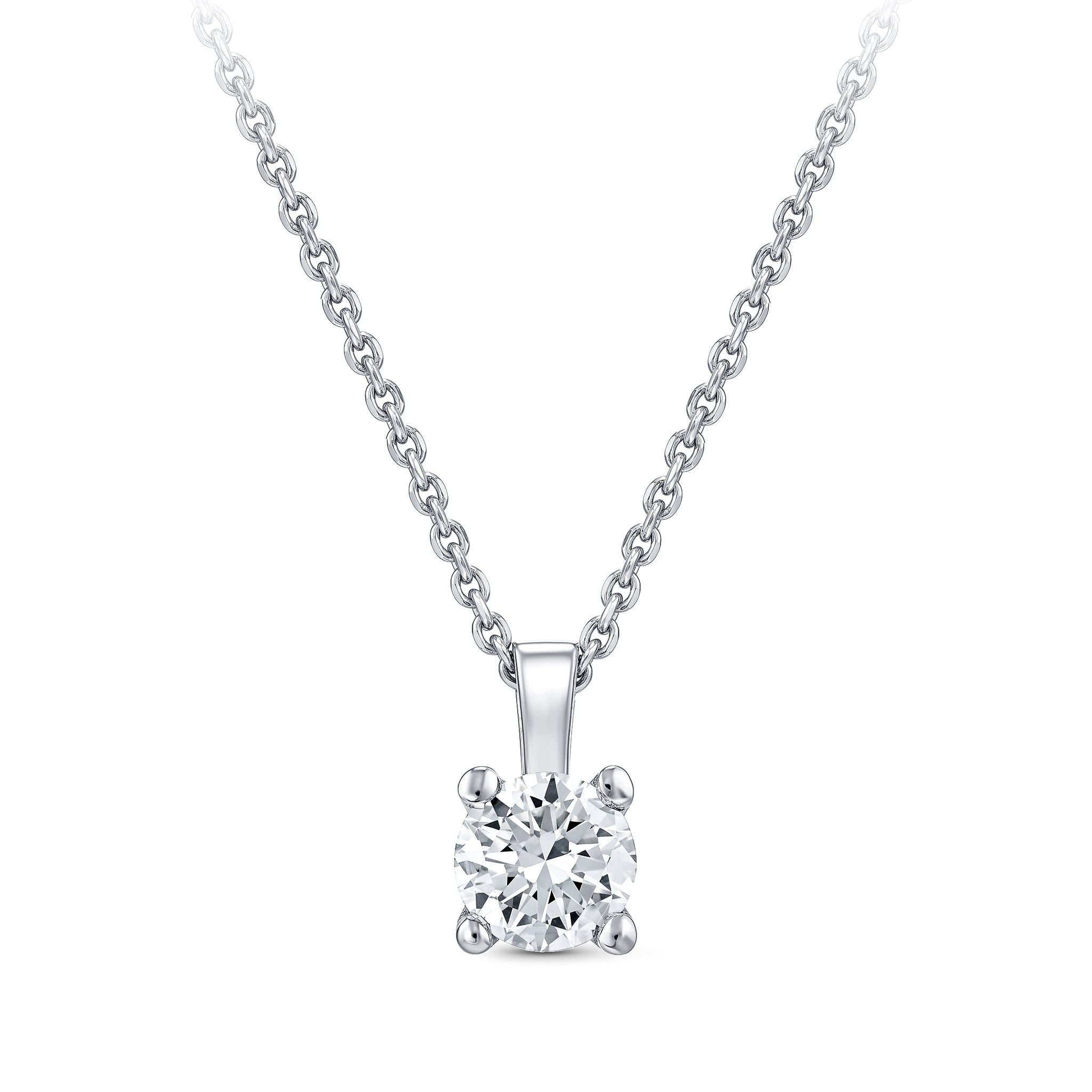 Solitaire Diamond Necklace