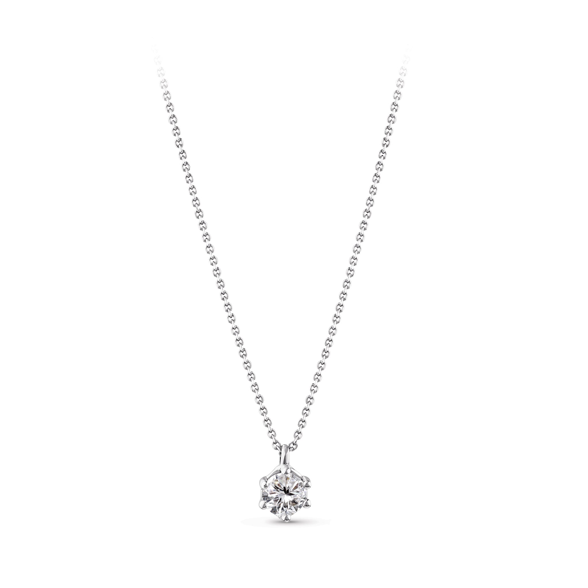 Solitaire Diamond Necklace