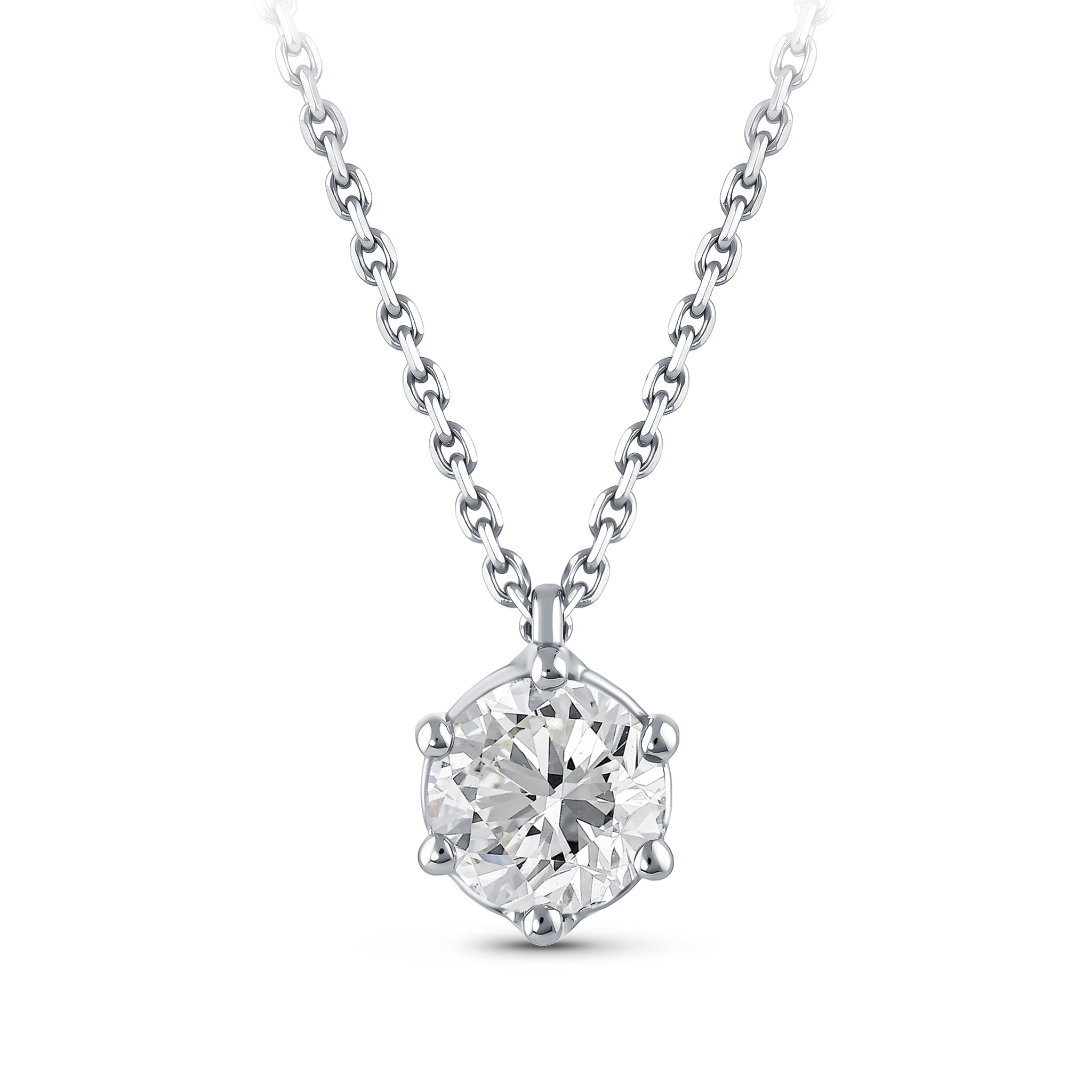Solitaire Diamond Necklace