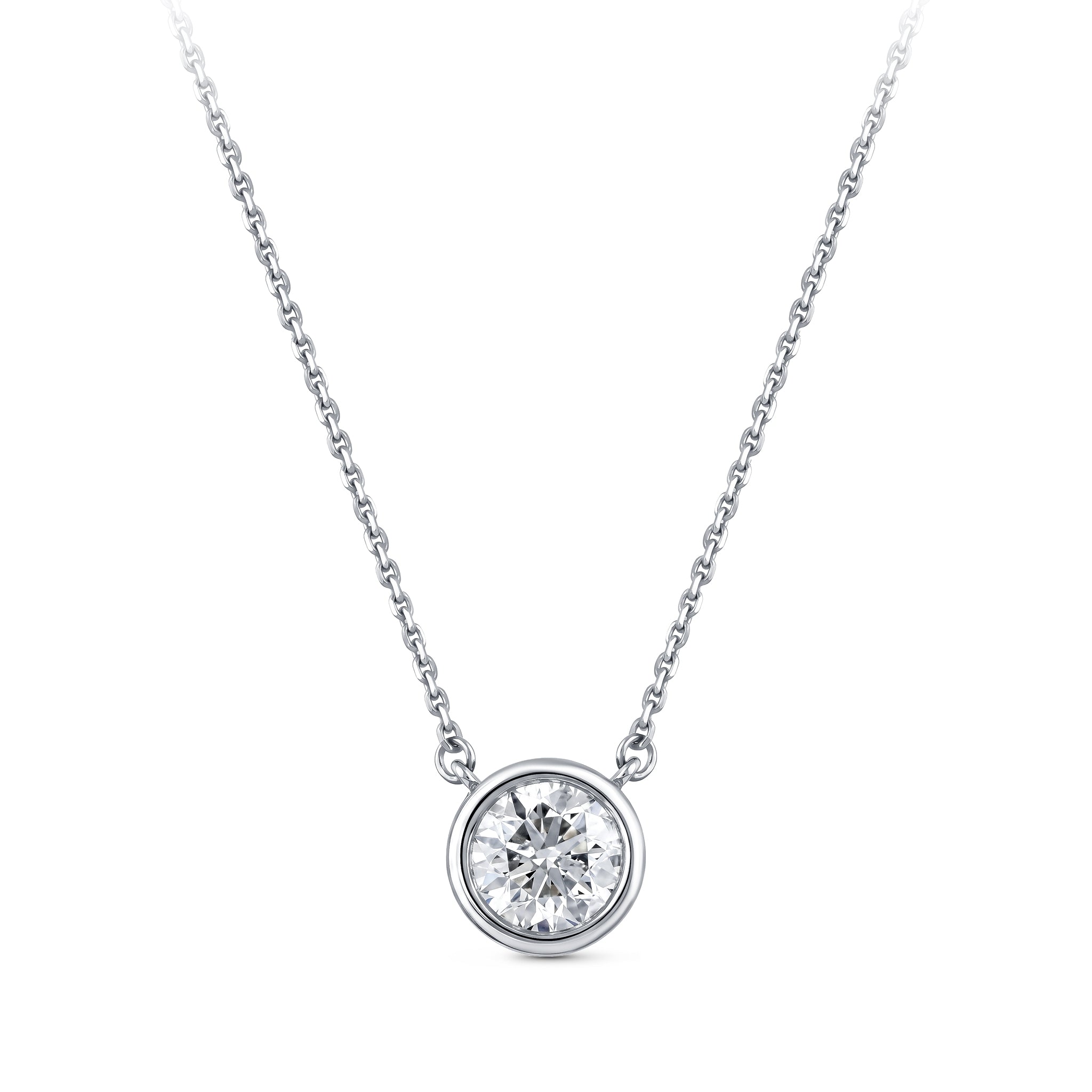 Solitaire Diamond Necklace