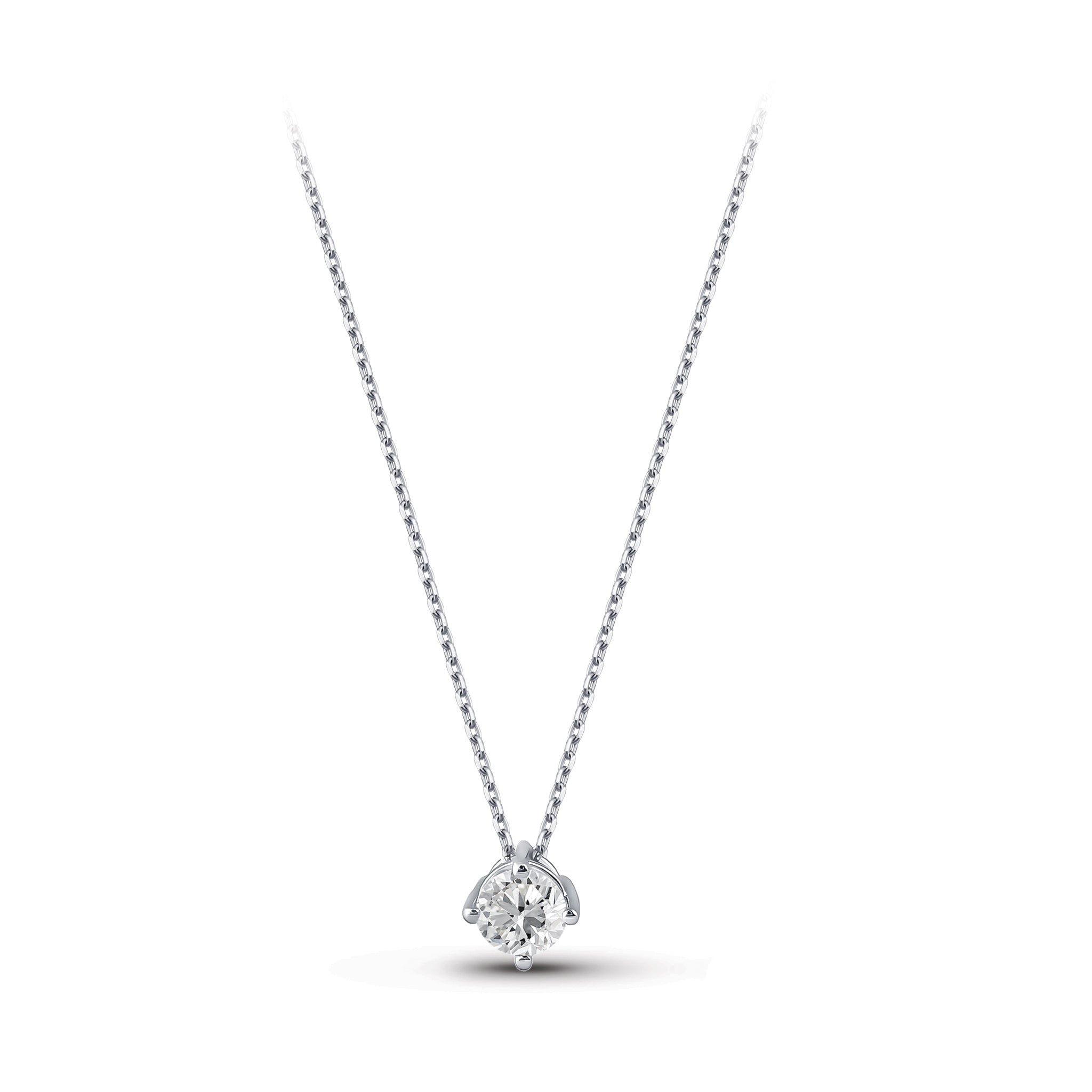 Diamond Solitaire Necklace
