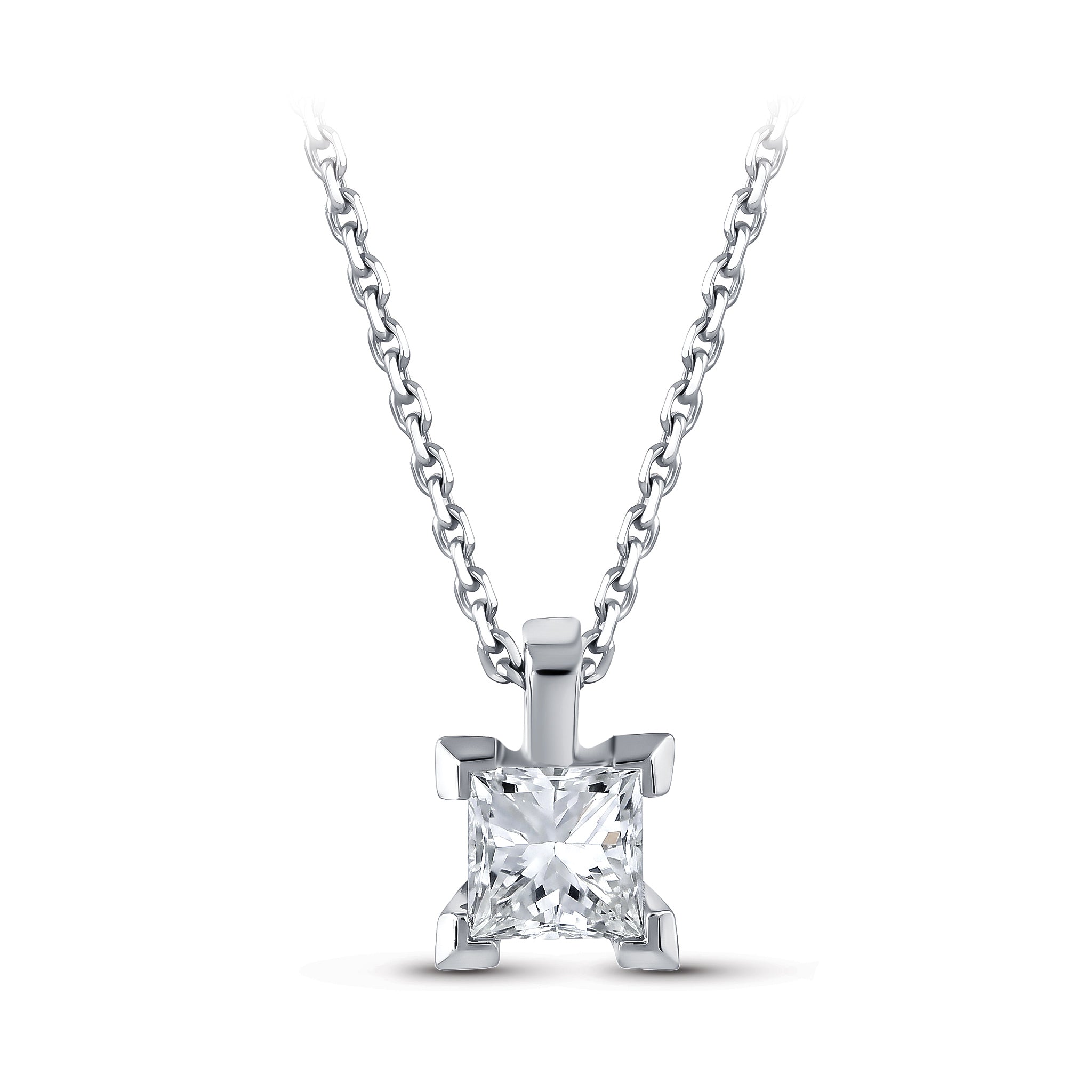Diamond Solitaire Necklace