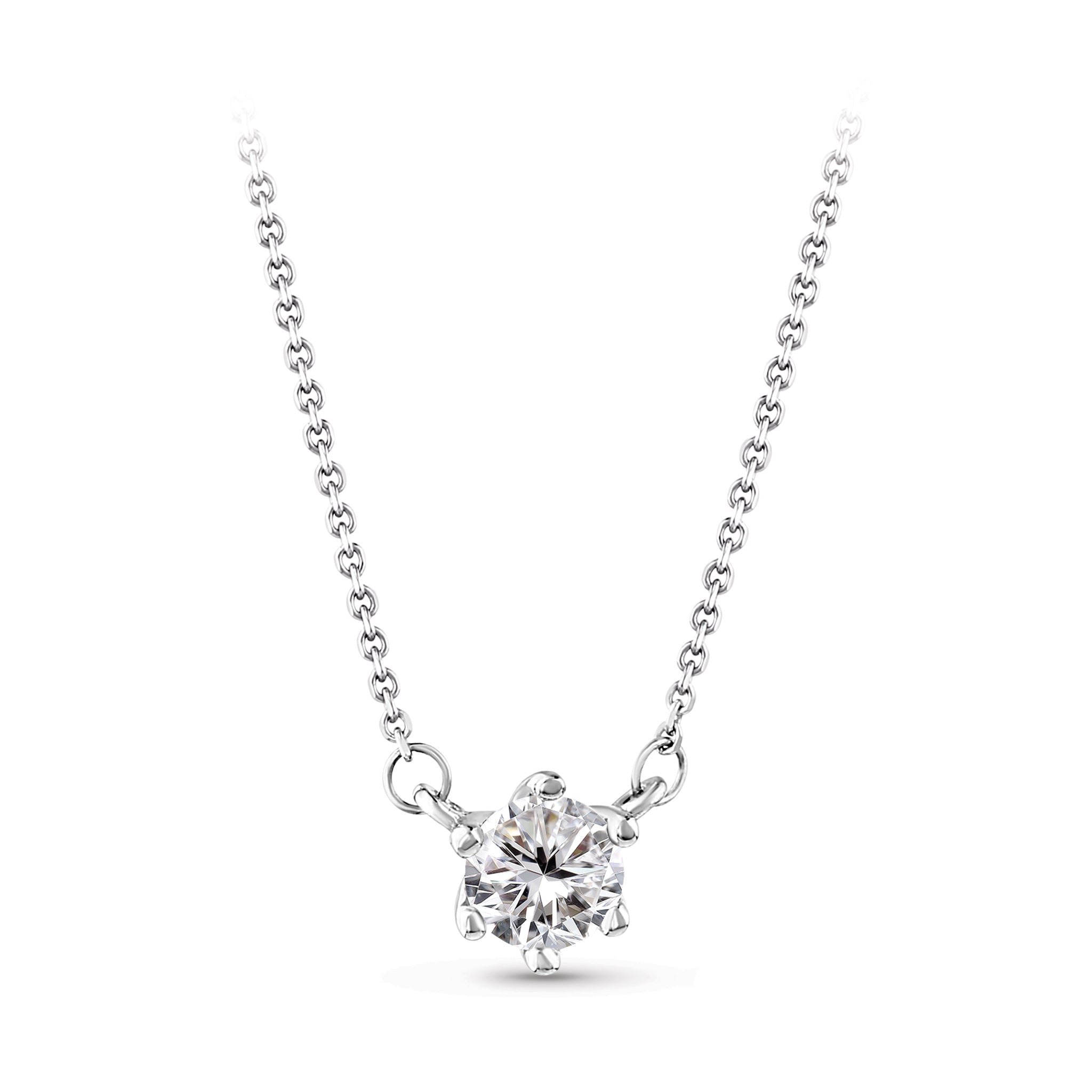 Solitaire Diamond Necklace