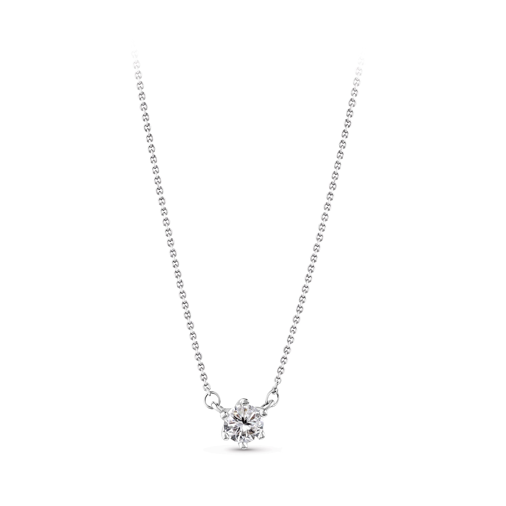 Solitaire Diamond Necklace