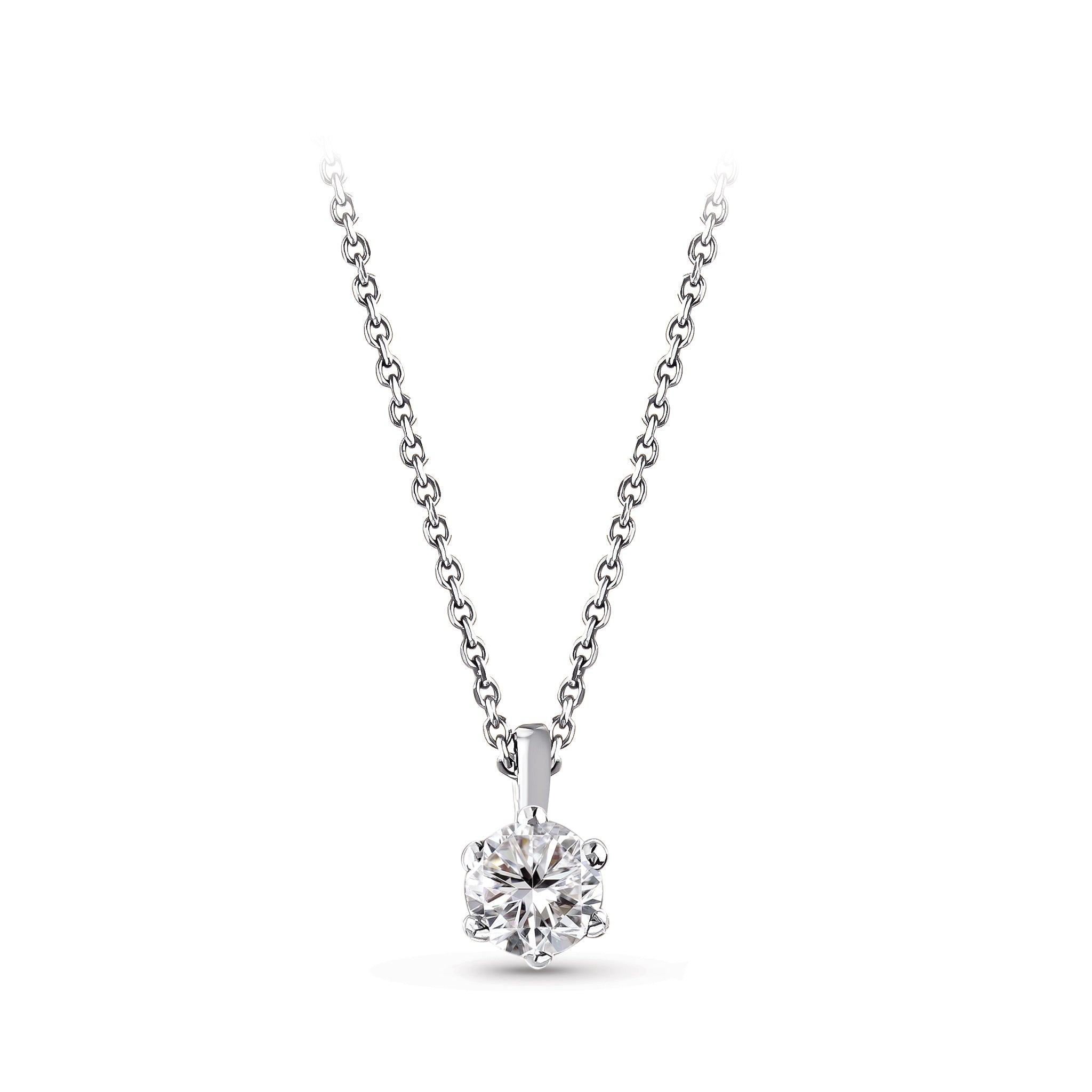 Solitaire Diamond Necklace
