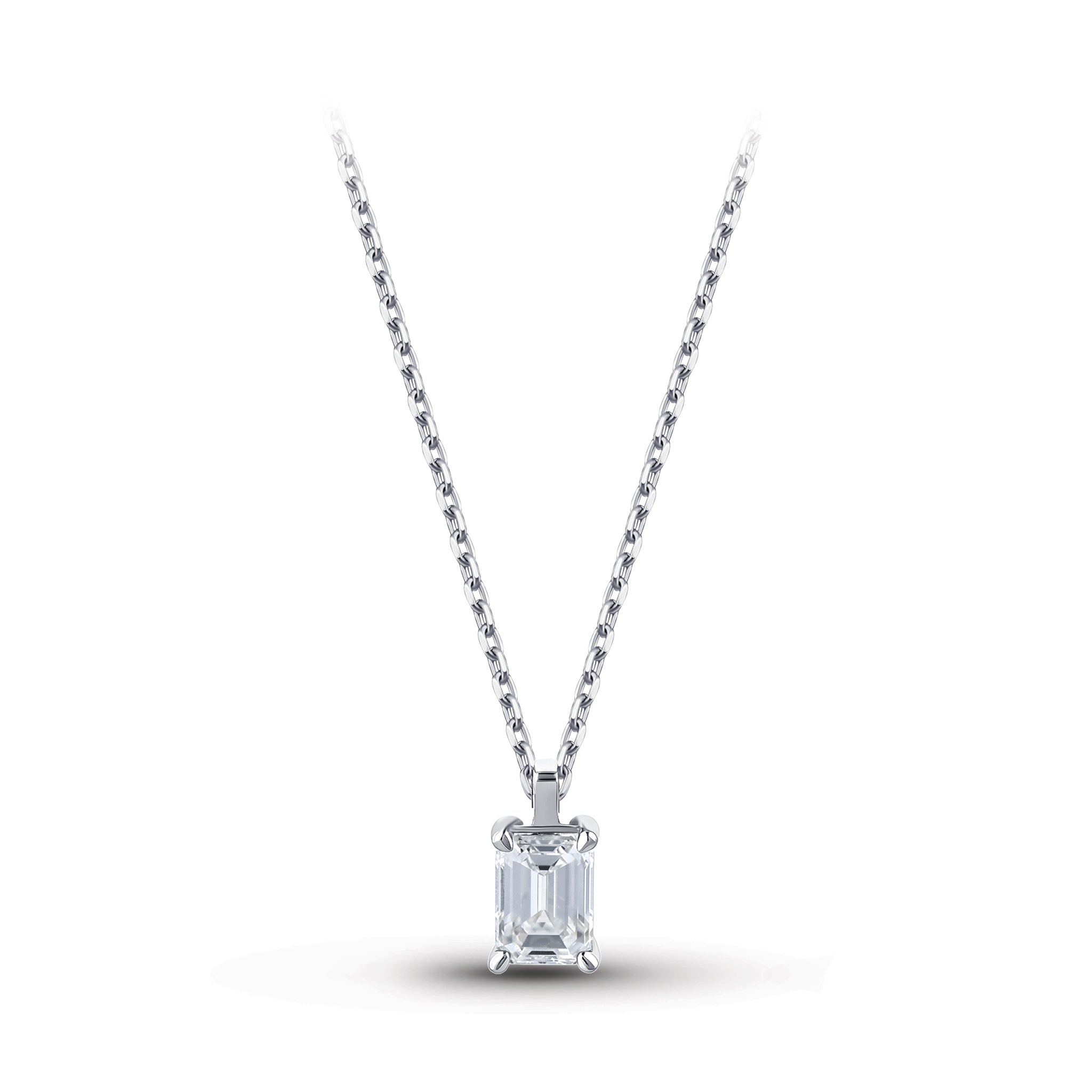 Diamond Solitaire Necklace