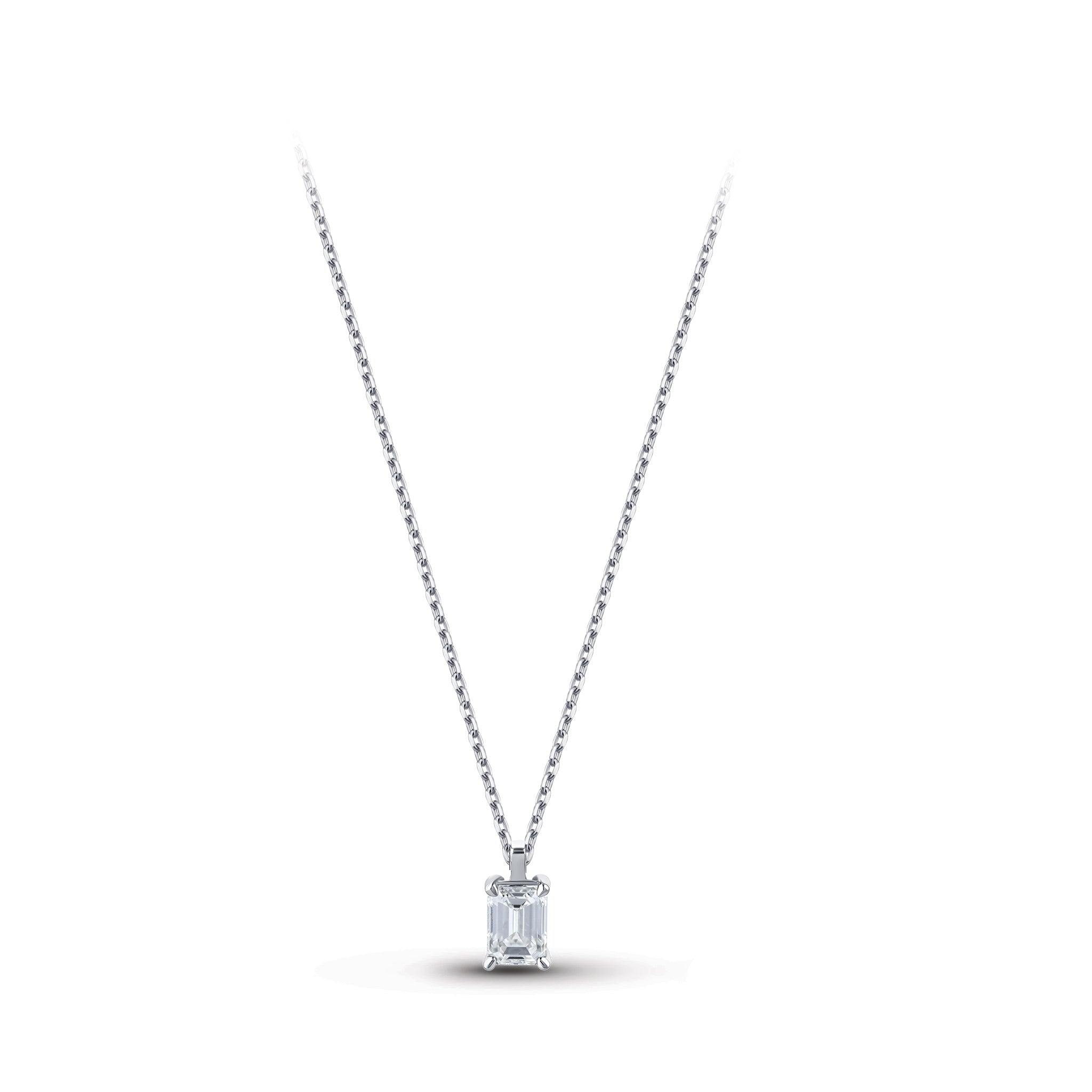 Diamond Solitaire Necklace