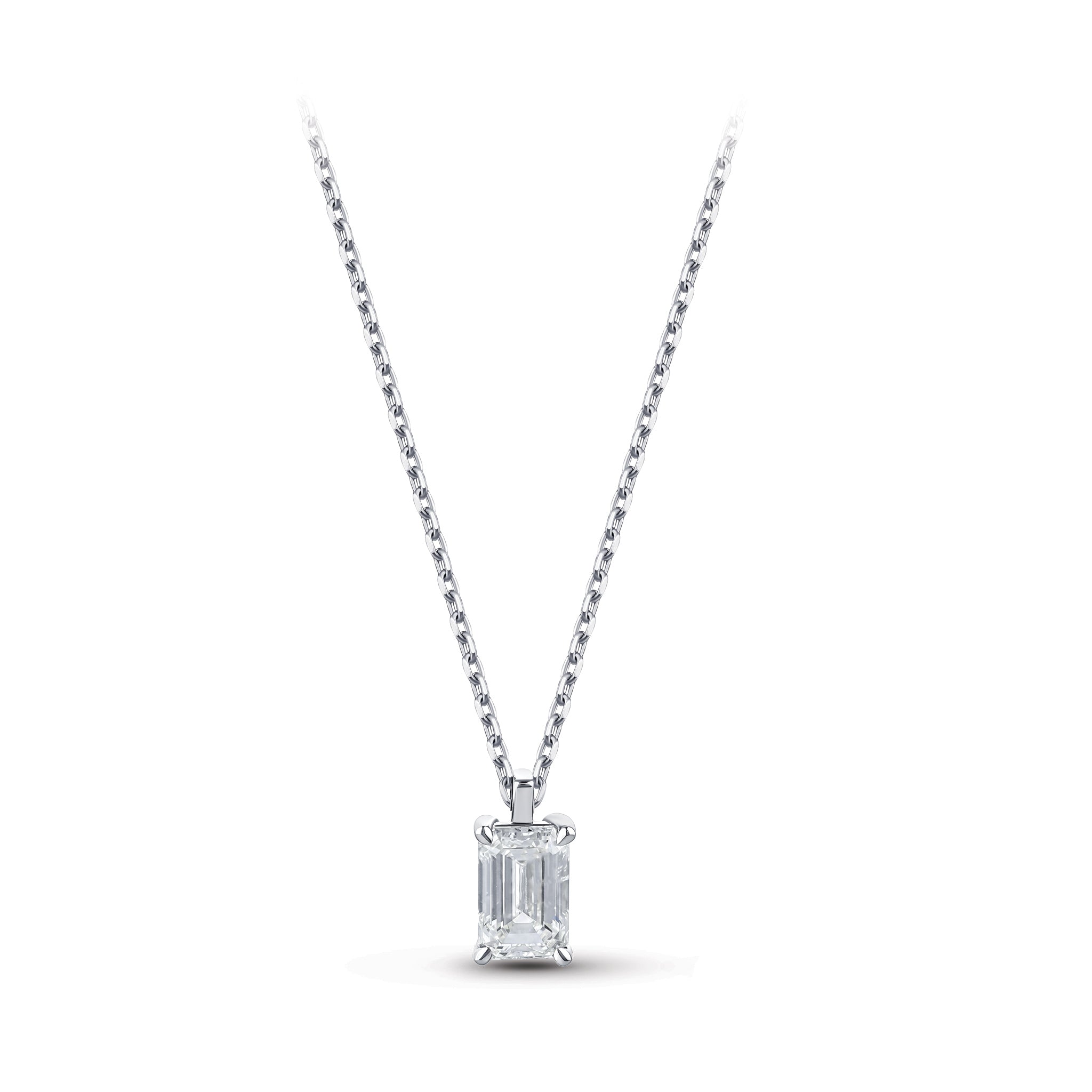 Diamond Solitaire Necklace
