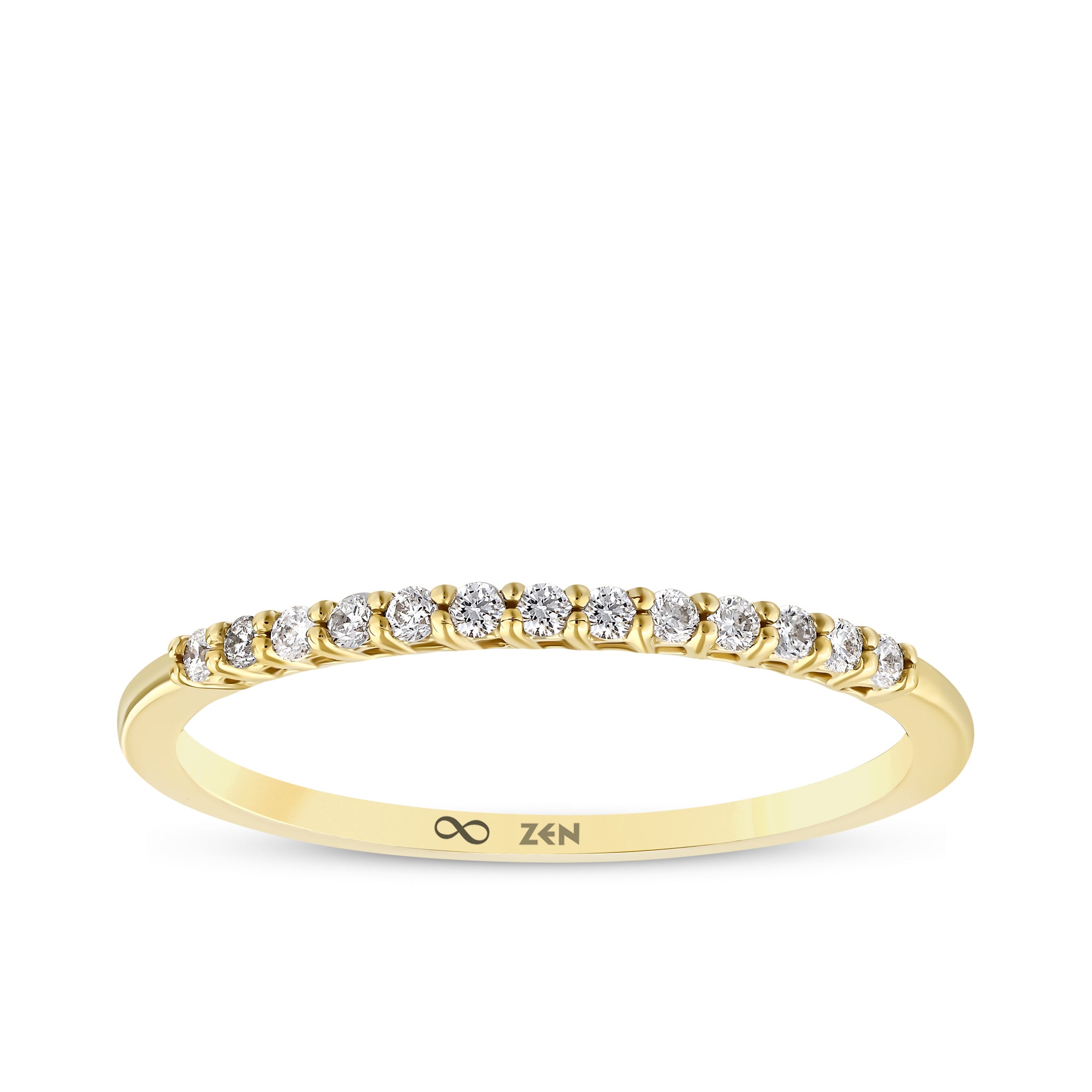 Diamond Half Eternity Ring