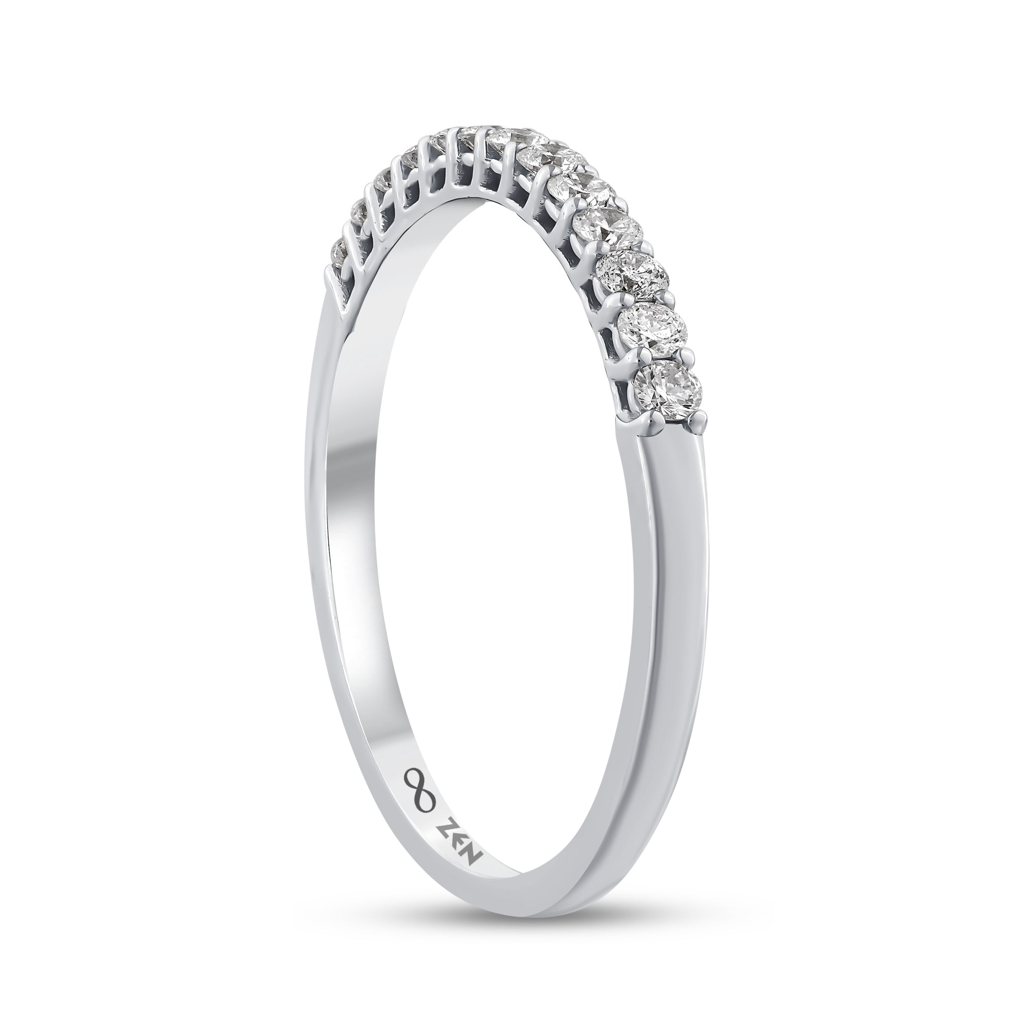 Diamond Half Eternity Ring