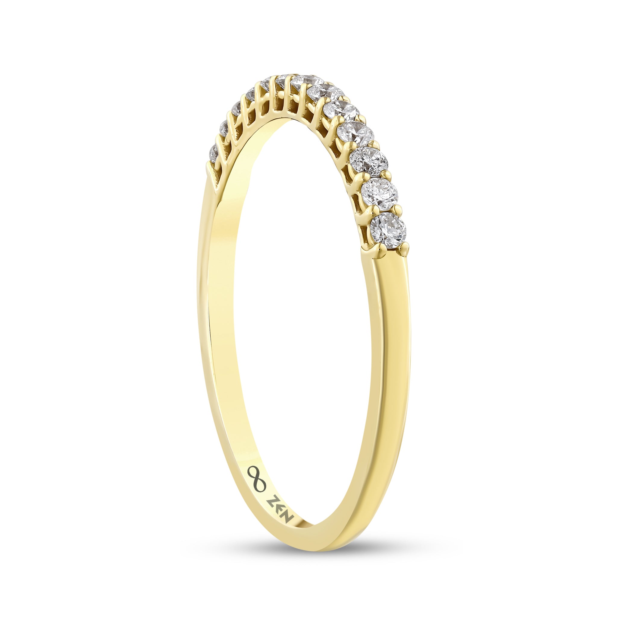 Diamond Half Eternity Ring