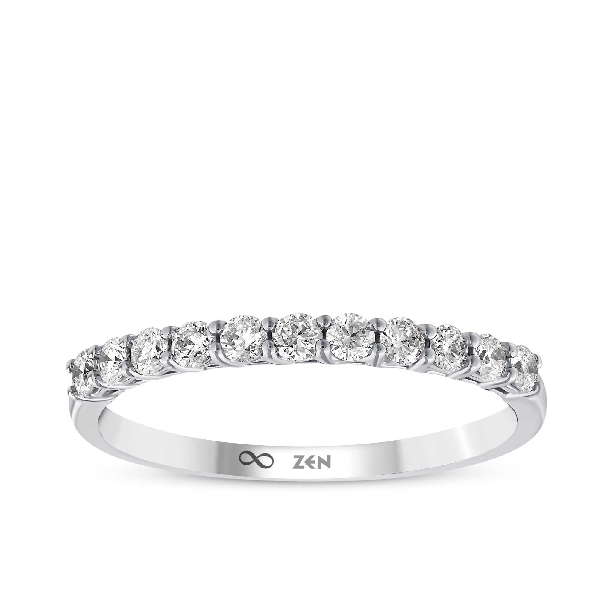 Diamond Half Eternity Ring