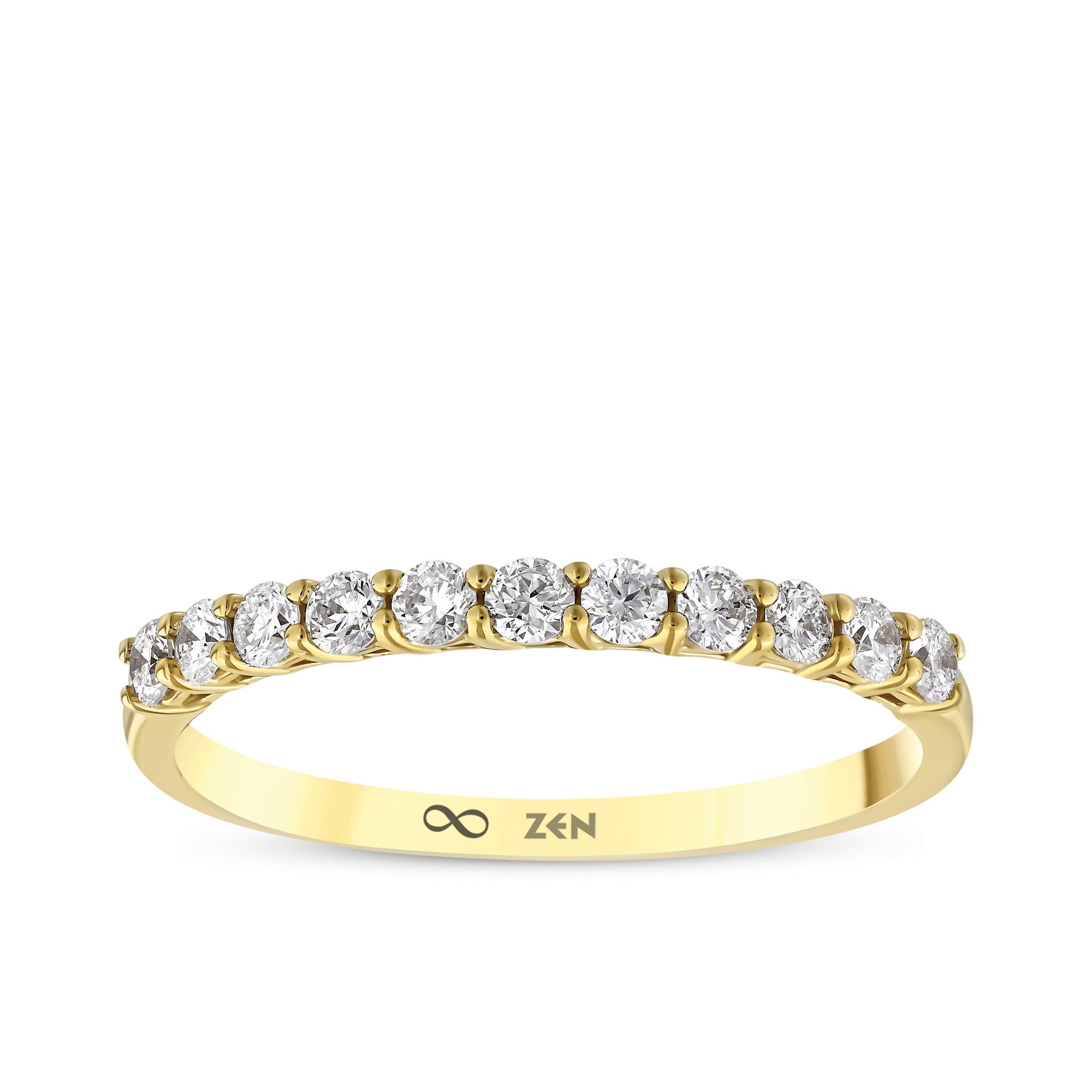 Diamond Half Eternity Ring